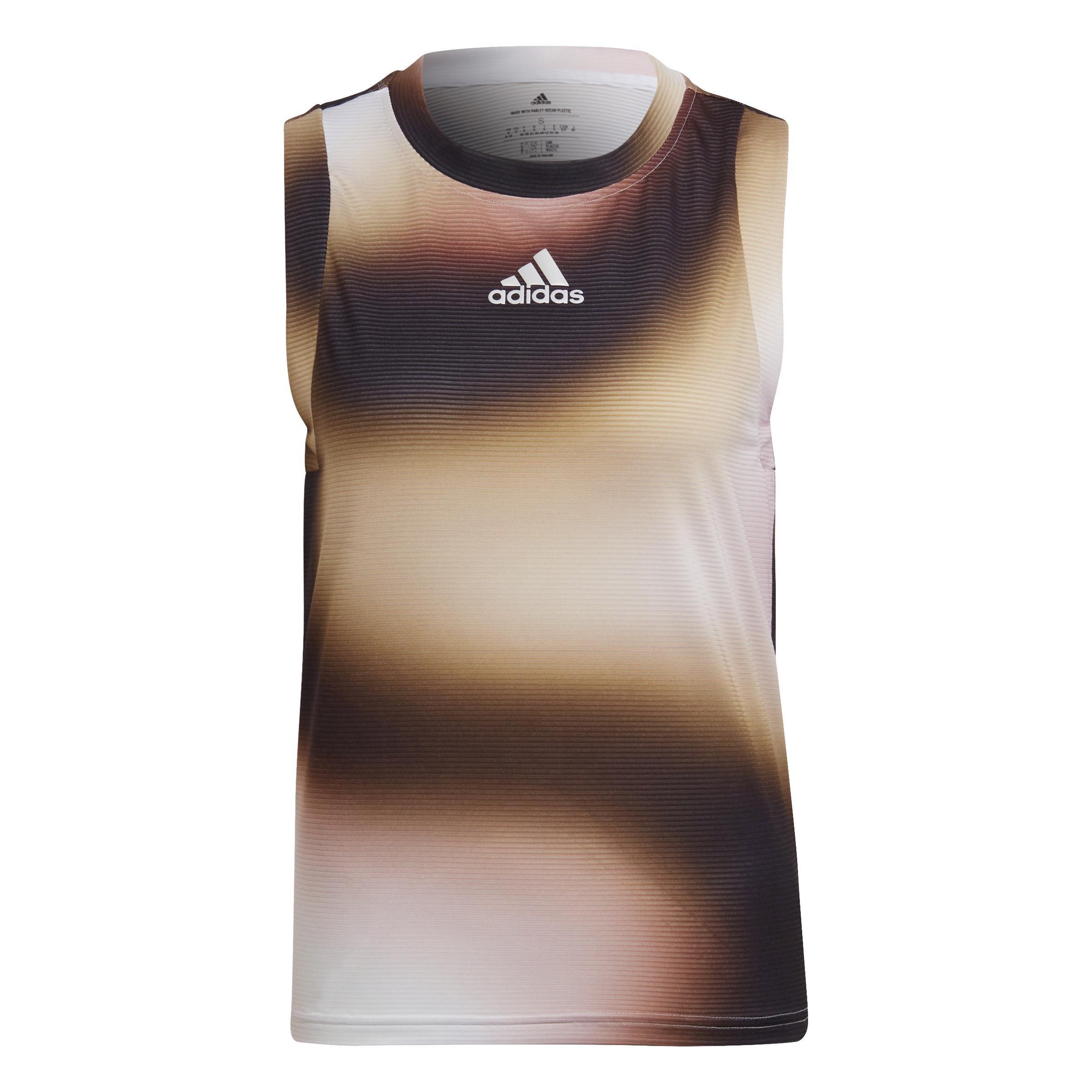 Melbourne Tennis Printed Match Tank Top, Multicolour, , large image number 0