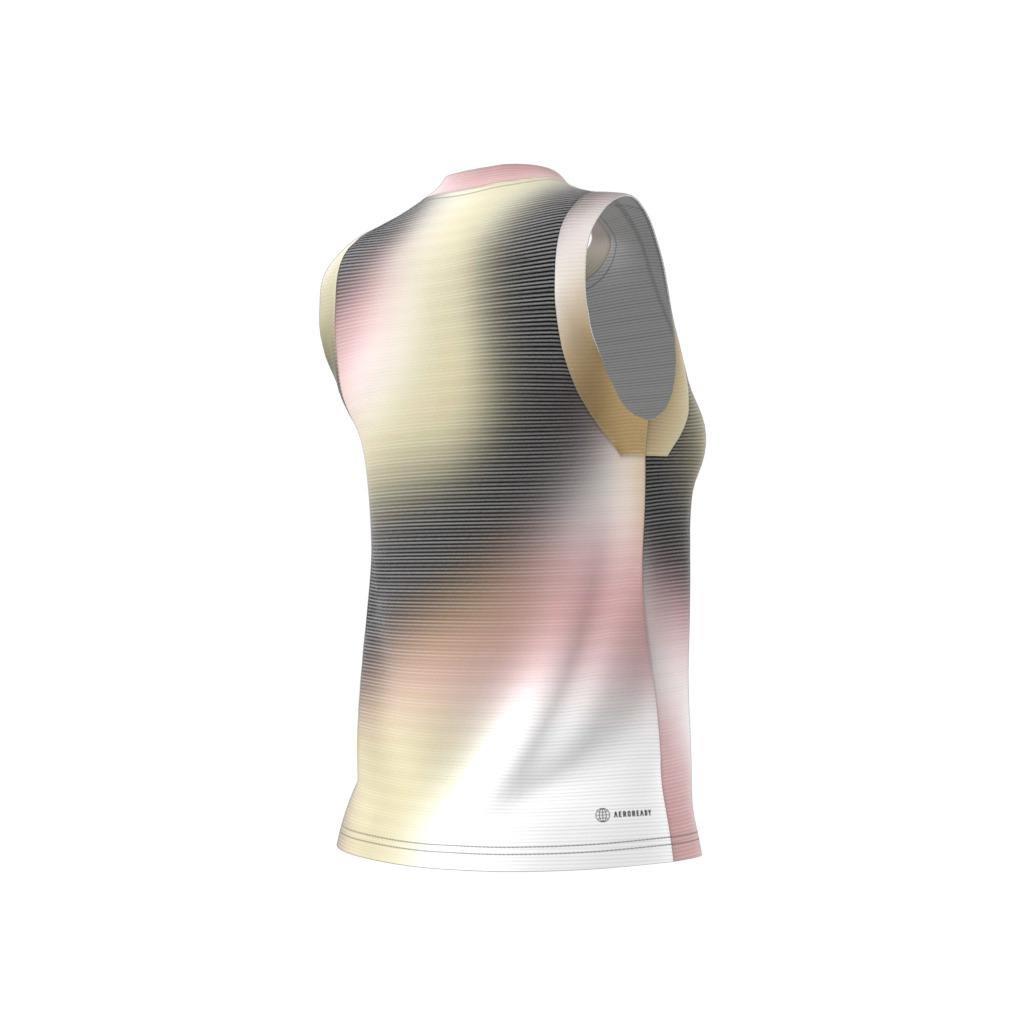 Melbourne Tennis Printed Match Tank Top, Multicolour, , large image number 8