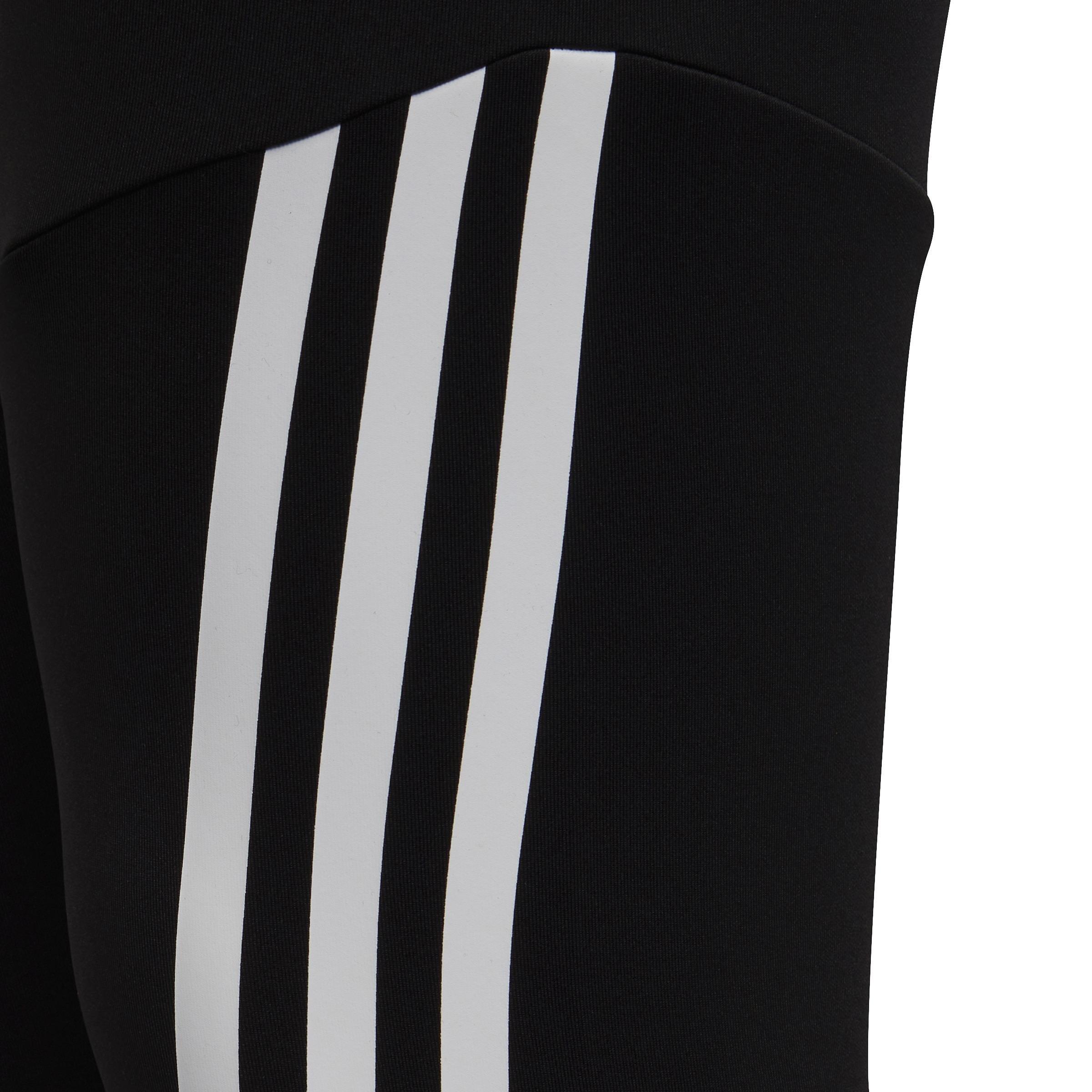 Optime Aeroready Training 3-Stripes Tights, Black, A901_ONE, large image number 5