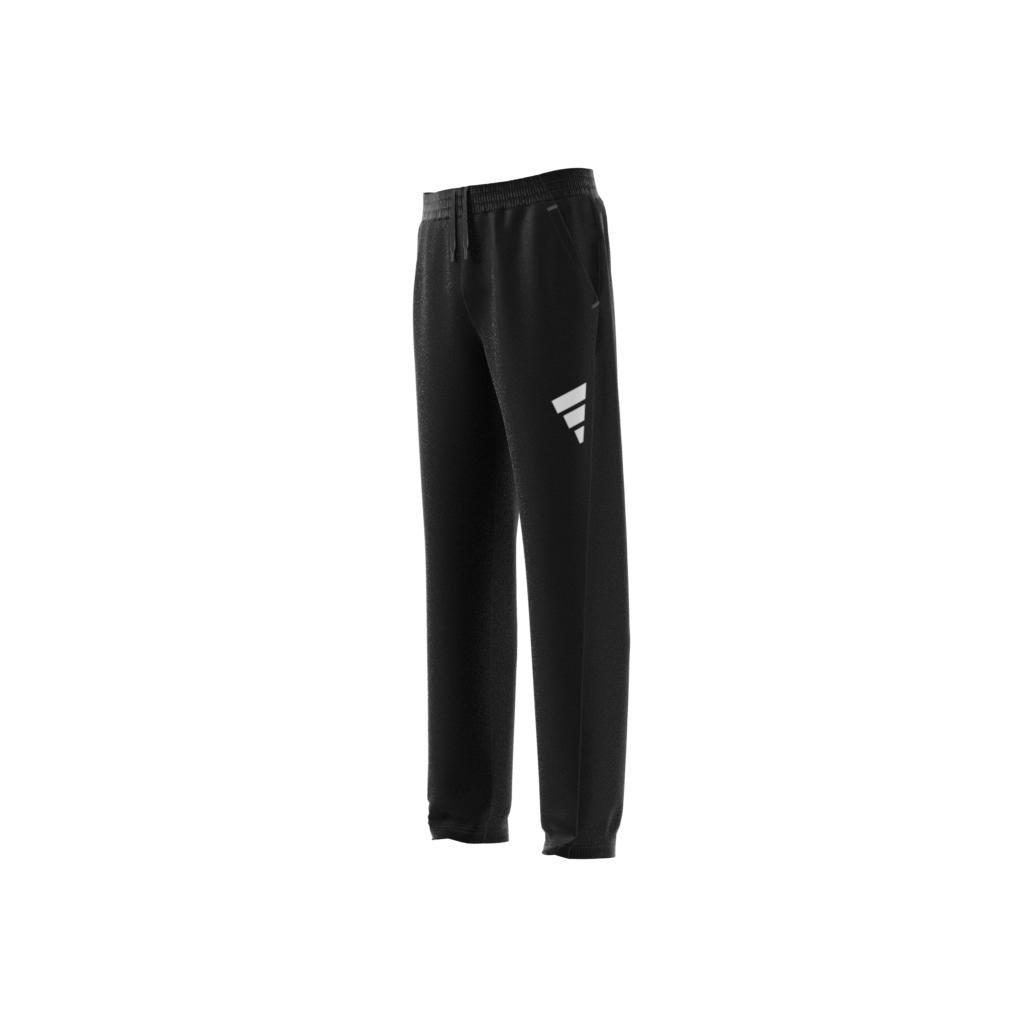 Unisex Kids Future Icons 3-Stripes Joggers, Black, A901_ONE, large image number 11