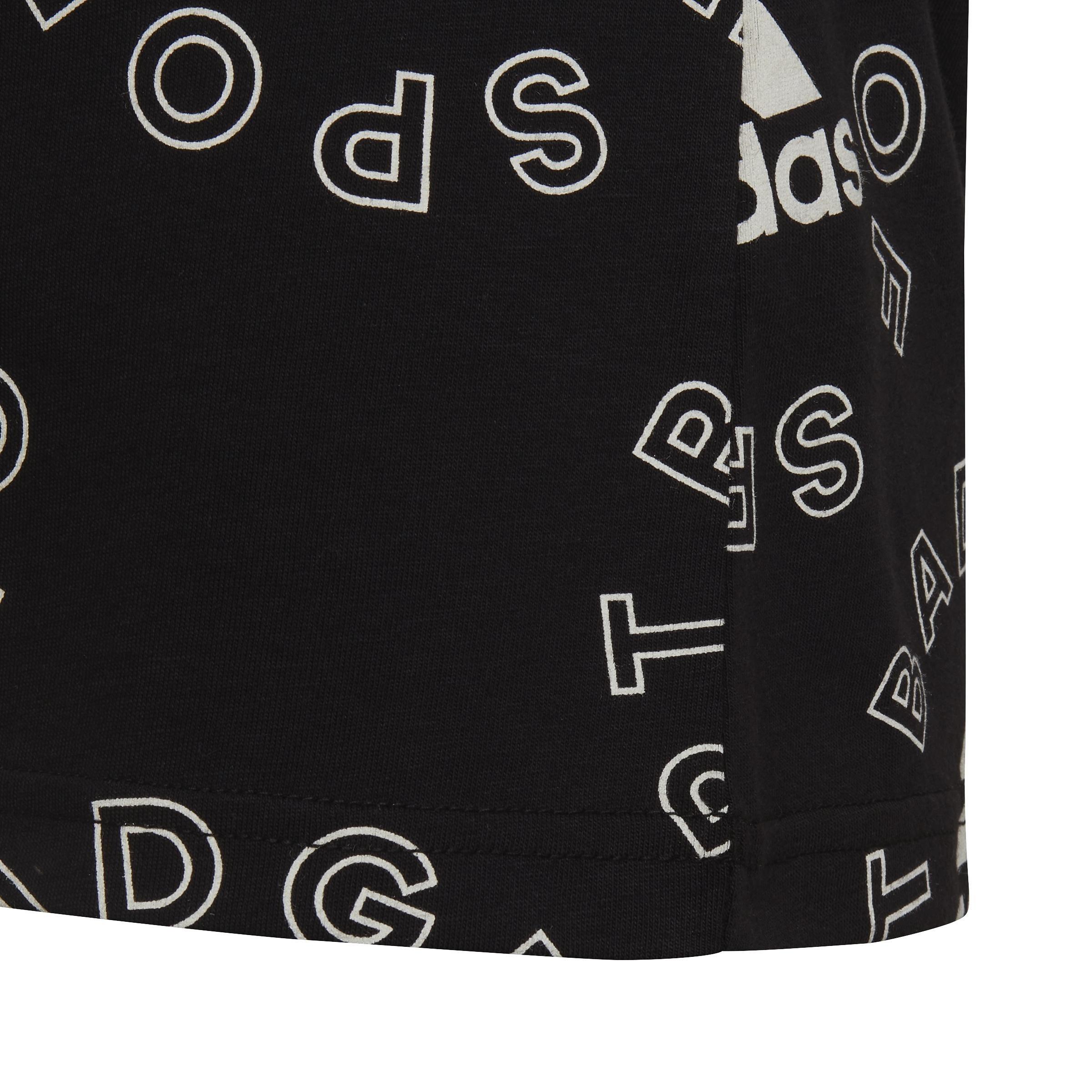 Kids Logo T-Shirt, Black, A901_ONE, large image number 4