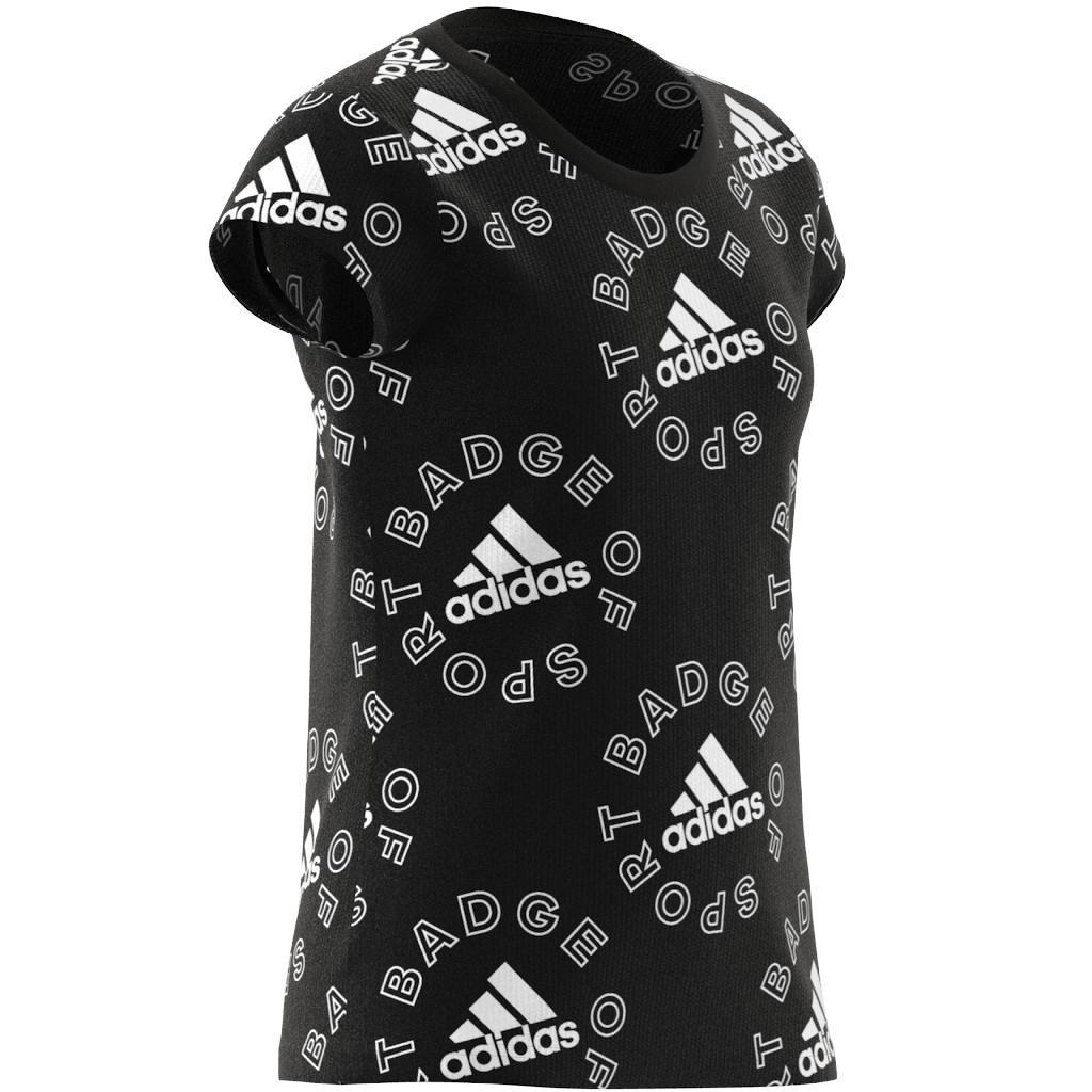 Kids Logo T-Shirt, Black, A901_ONE, large image number 8