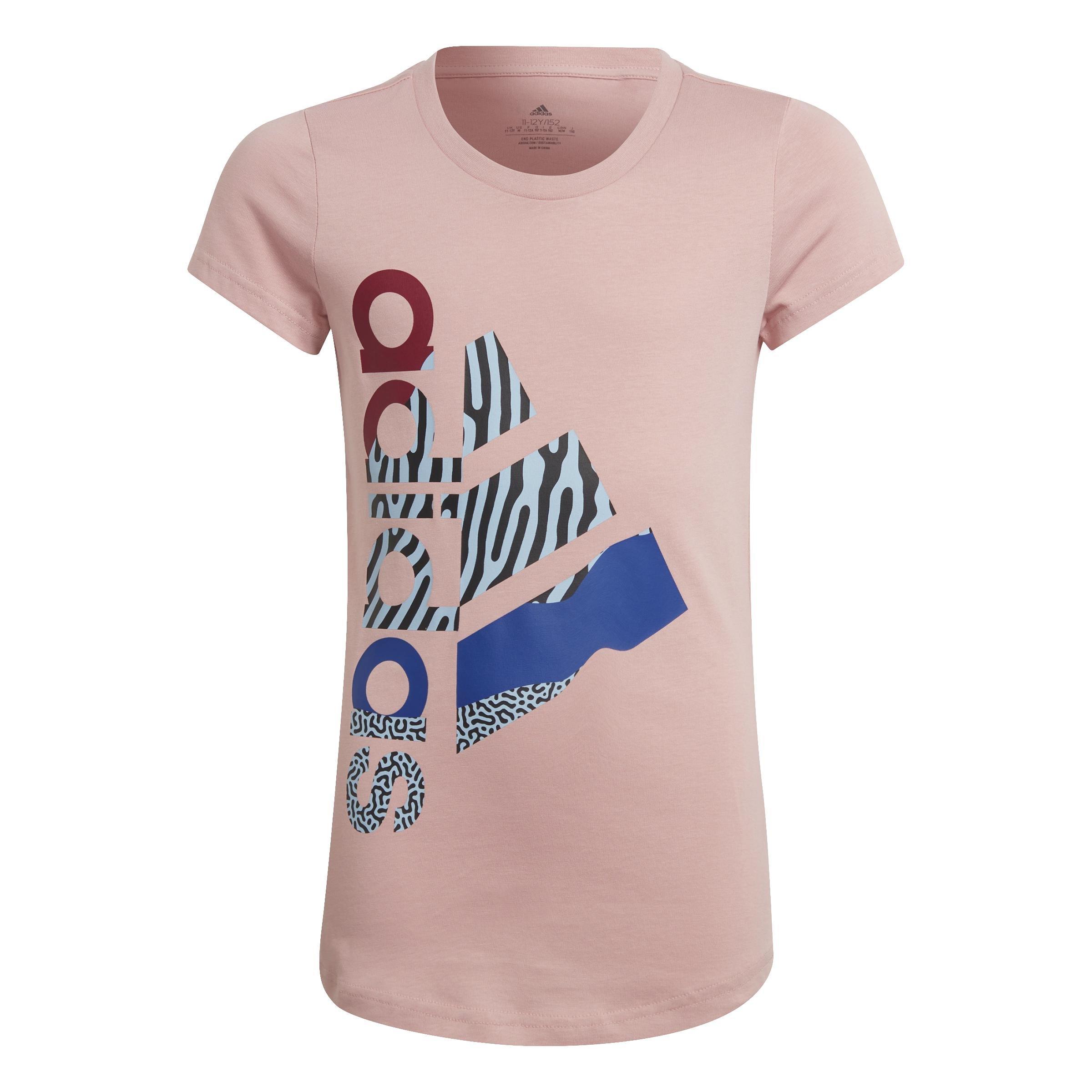 Kids Girl Power Graphic T-Shirt, Pink, A901_ONE, large image number 1