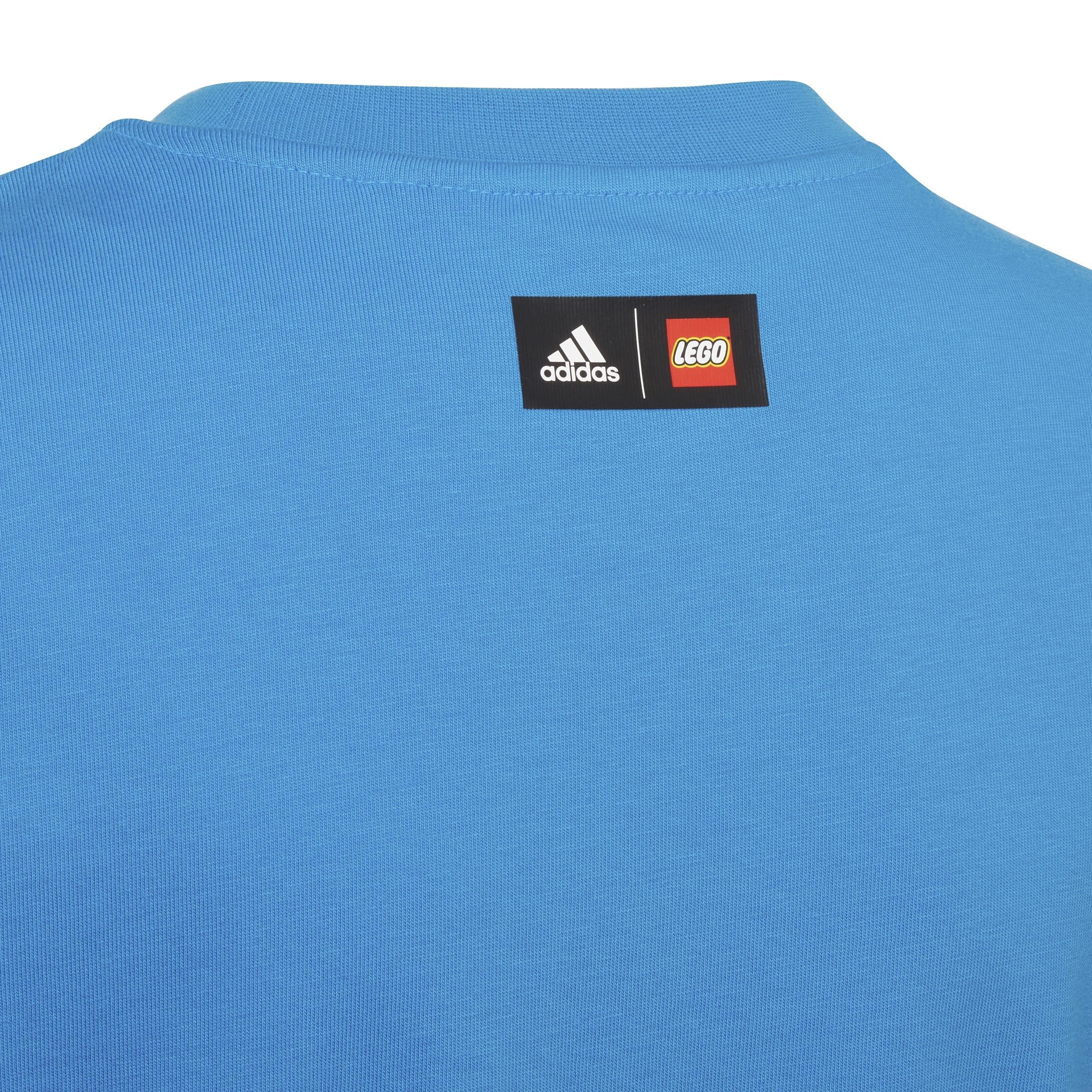 Unisex Kids Classic Lego Graphic T-Shirt, Blue, A901_ONE, large image number 5