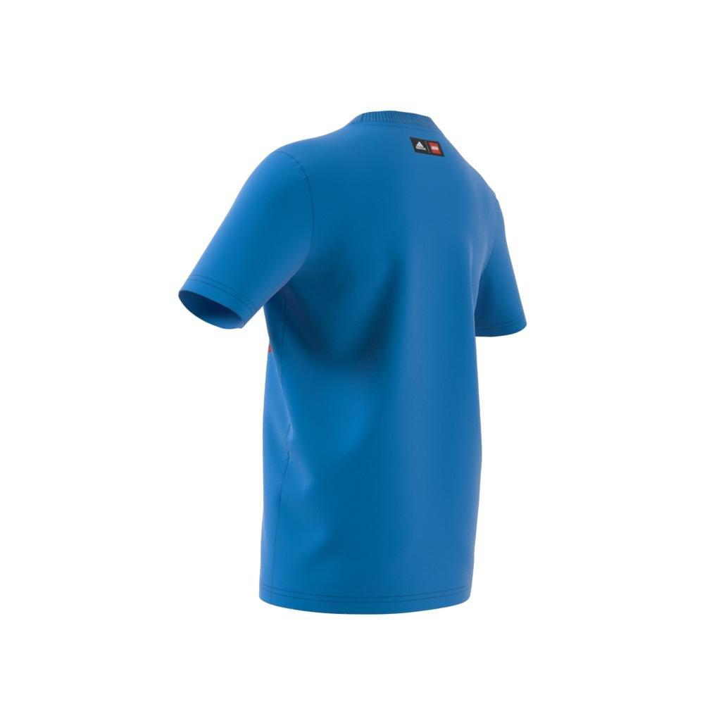 Unisex Kids Classic Lego Graphic T-Shirt, Blue, A901_ONE, large image number 9