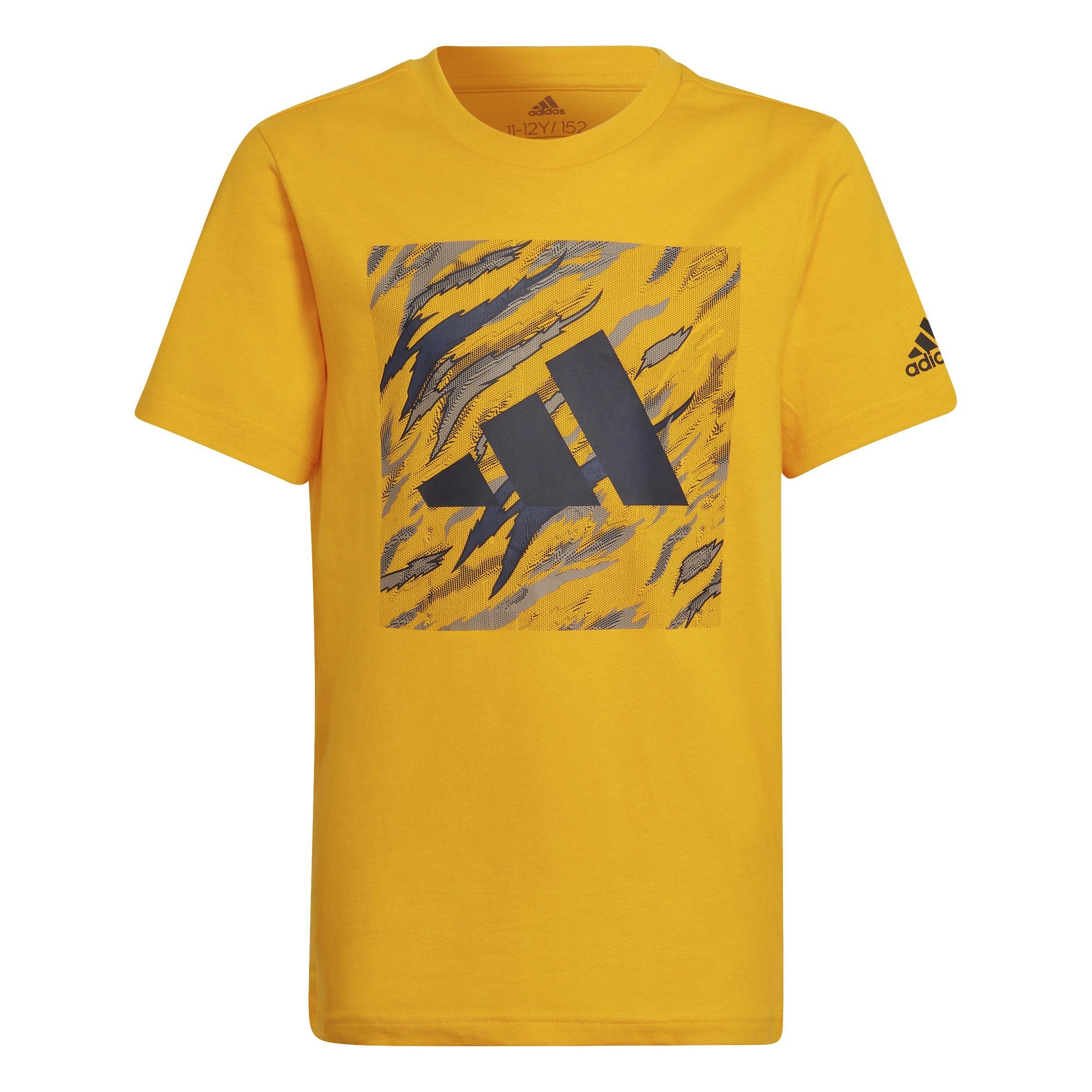 Kids Water Tiger Graphic T-Shirt, Orange, A901_ONE, large image number 0