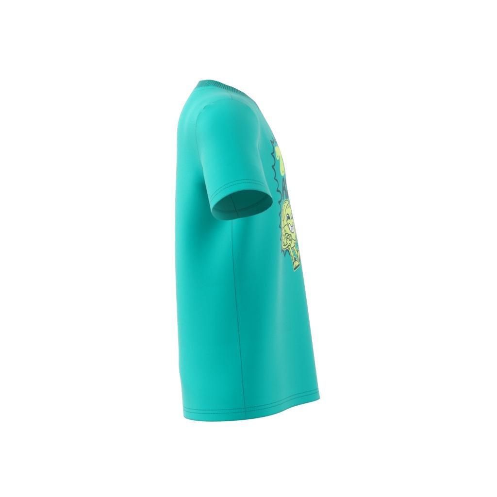 Kids Team Graphic T-Shirt, Turquoise, A901_ONE, large image number 9