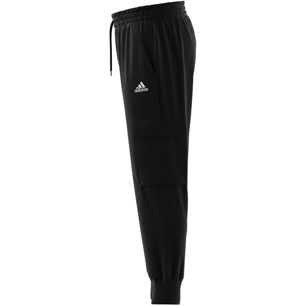 Essentials Small Logo Woven Cargo Ankle-Length Pants, Black, A901_ONE, large image number 9