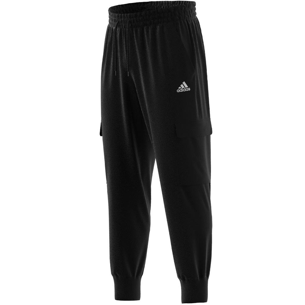 Essentials Small Logo Woven Cargo Ankle-Length Pants, Black, A901_ONE, large image number 14