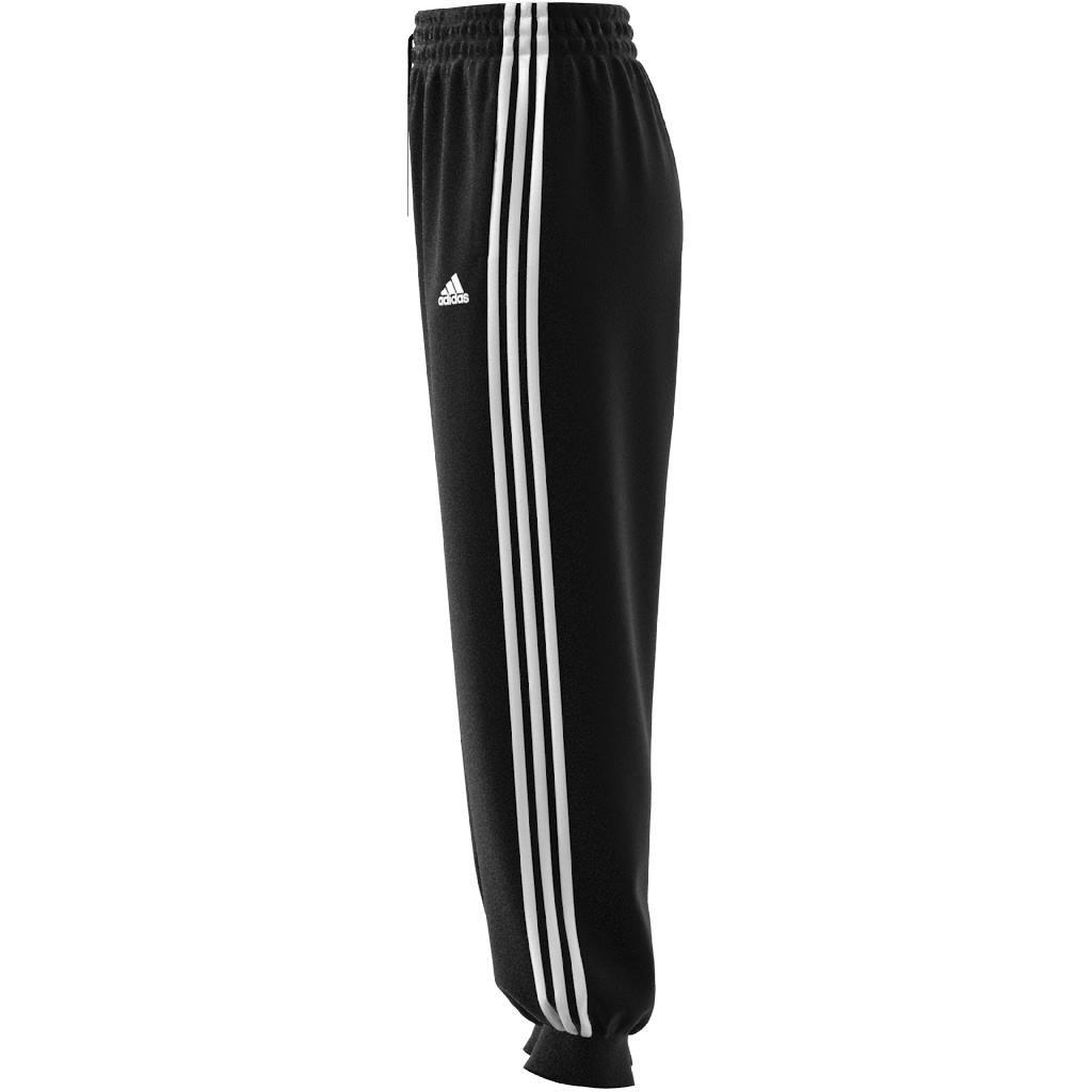 Essentials 3-Stripes French Terry Loose-Fit Joggers, Black, A901_ONE, large image number 9
