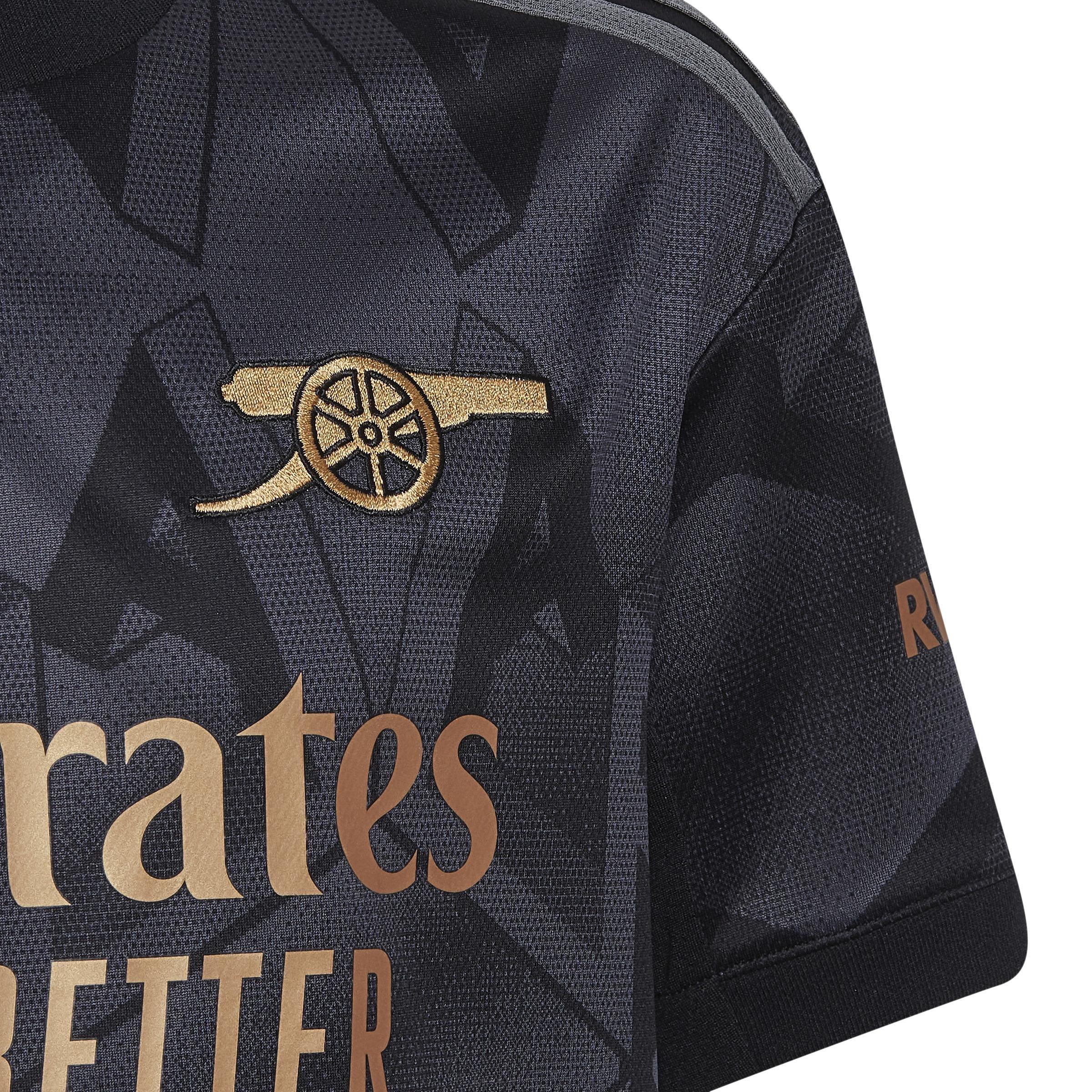 Kids Arsenal 22/23 Away Jersey, Black, , large image number 5