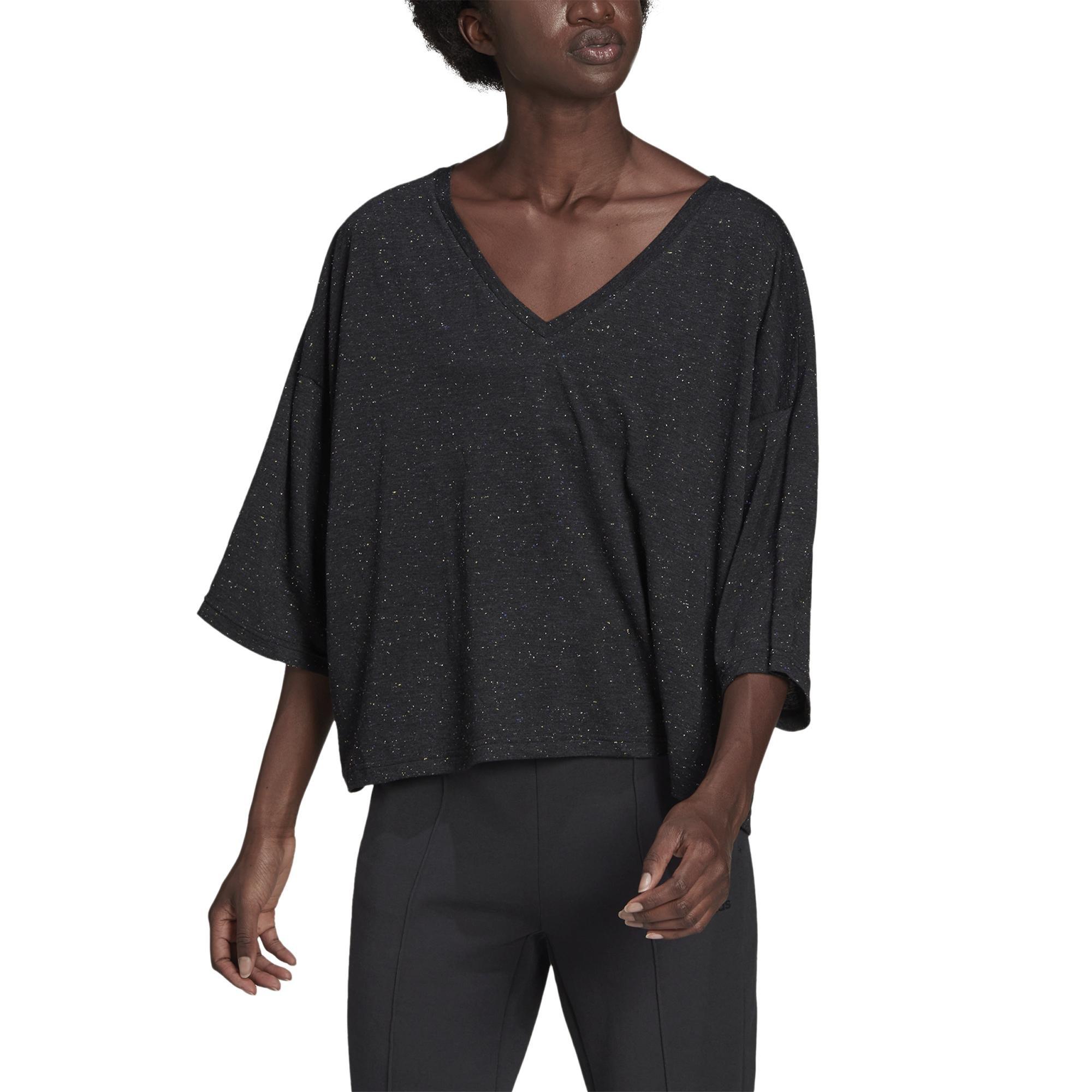 adidas Sportswear Future Icons Winners 3.0 Loose Fit T-Shirt, Black, A901_ONE, large image number 2