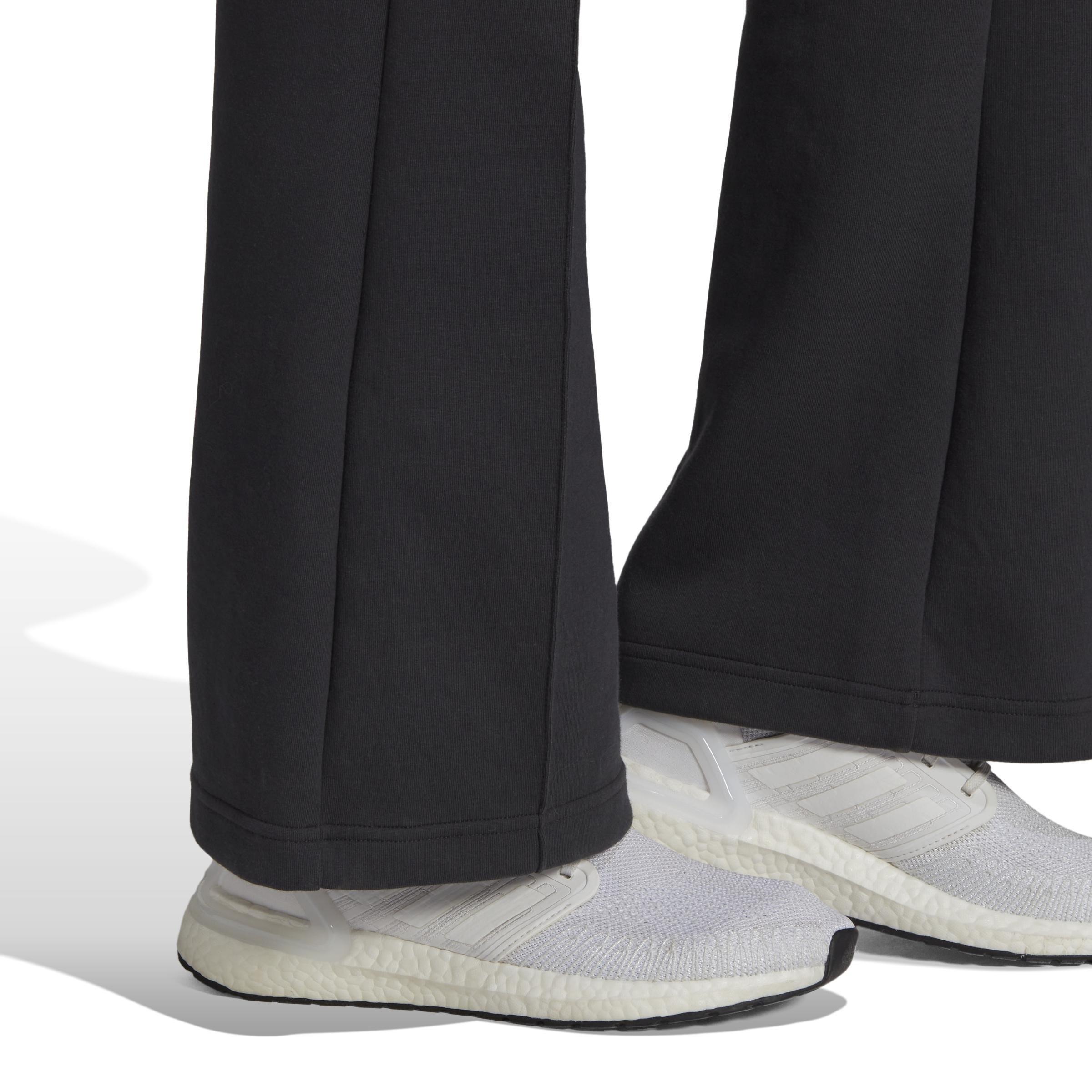 Sportswear Flared Leg Tracksuit Bottoms, Grey, A901_ONE, large image number 5