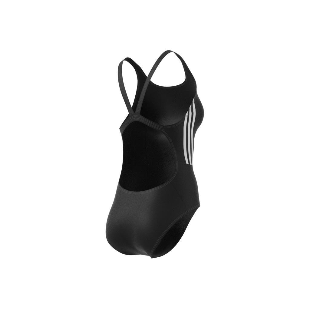 Mid 3-Stripes Swimsuit, Black, , large image number 7