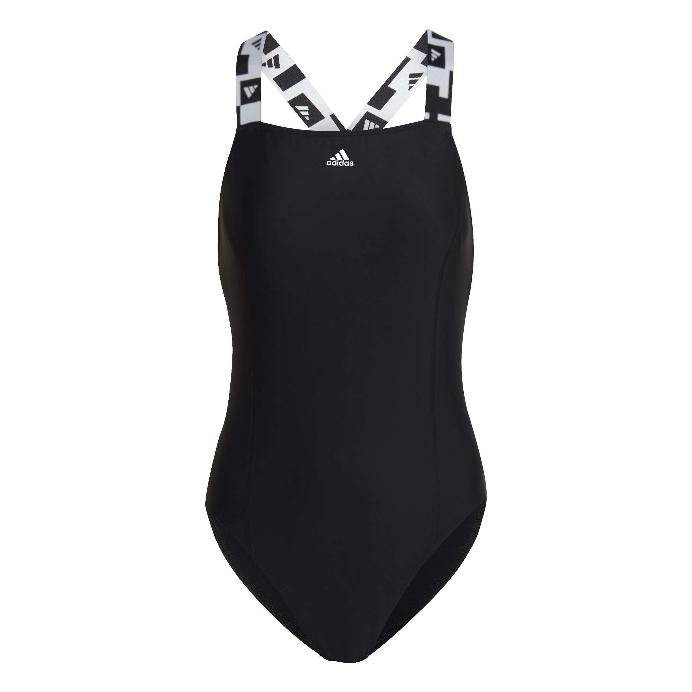 Tape Swimsuit, Black, , large image number 1