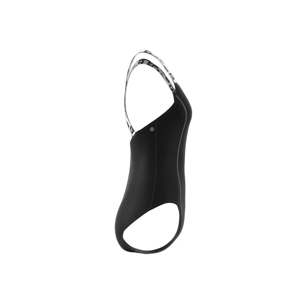 Tape Swimsuit, Black, , large image number 8