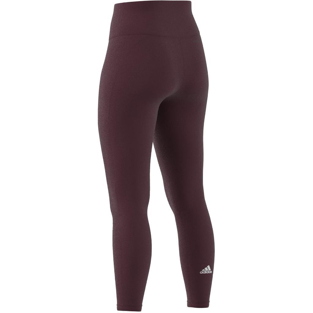 Yoga Essentials High-Waisted Leggings, Burgundy, , large image number 13
