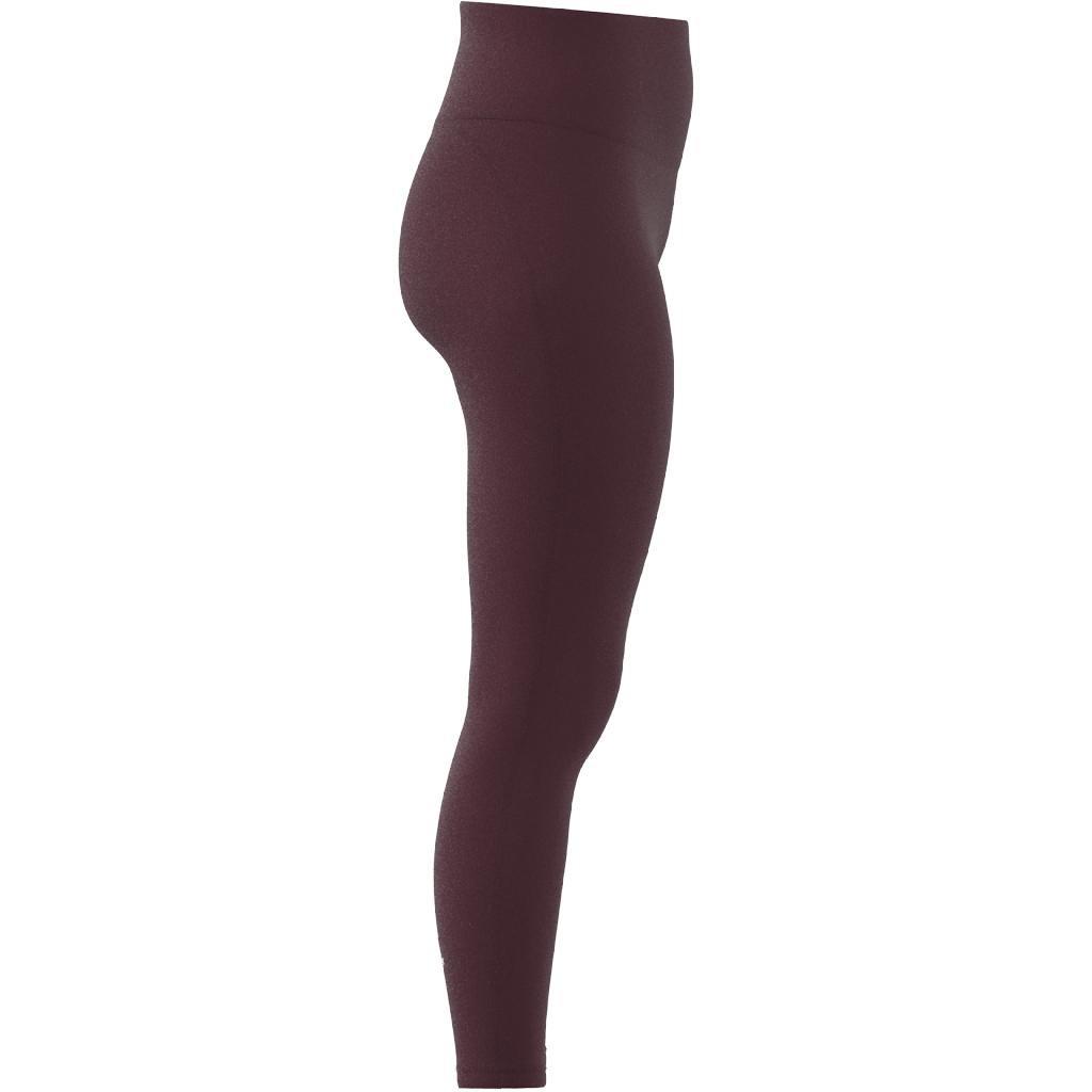 Yoga Essentials High-Waisted Leggings, Burgundy, , large image number 14