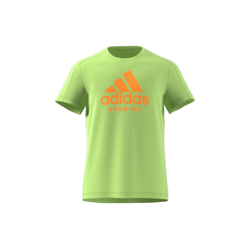 AEROREADY Running Logo Graphic T-Shirt, Green, A901_ONE, large image number 13