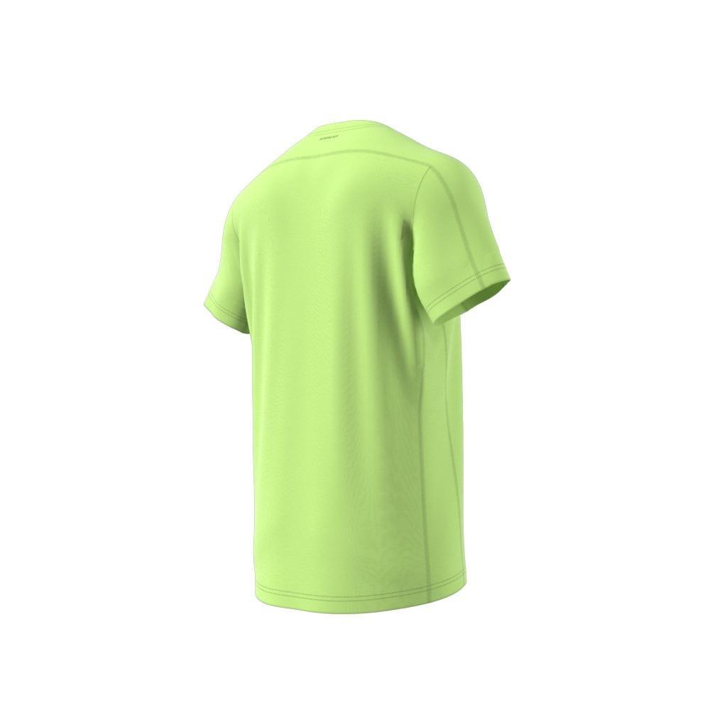 AEROREADY Running Logo Graphic T-Shirt, Green, A901_ONE, large image number 14