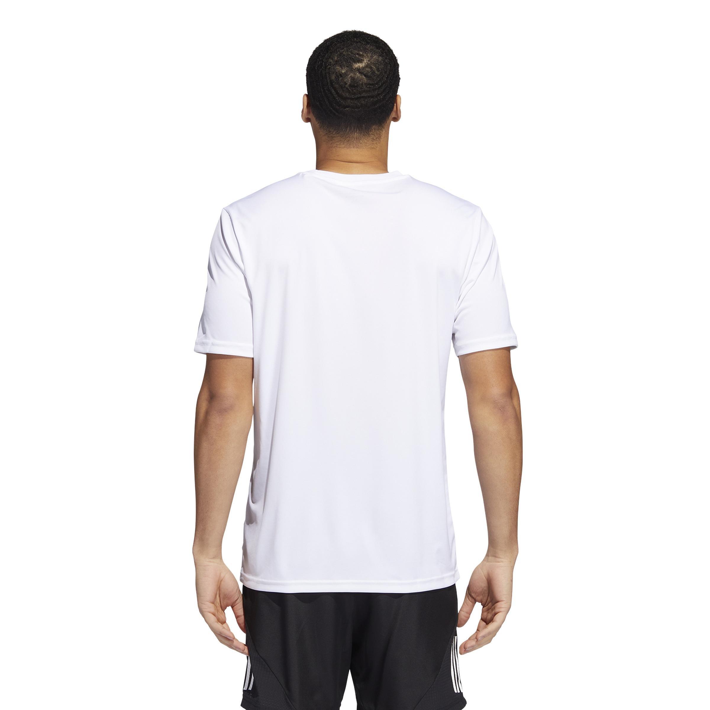 Slogan Running Graphic T-Shirt, White, A901_ONE, large image number 2