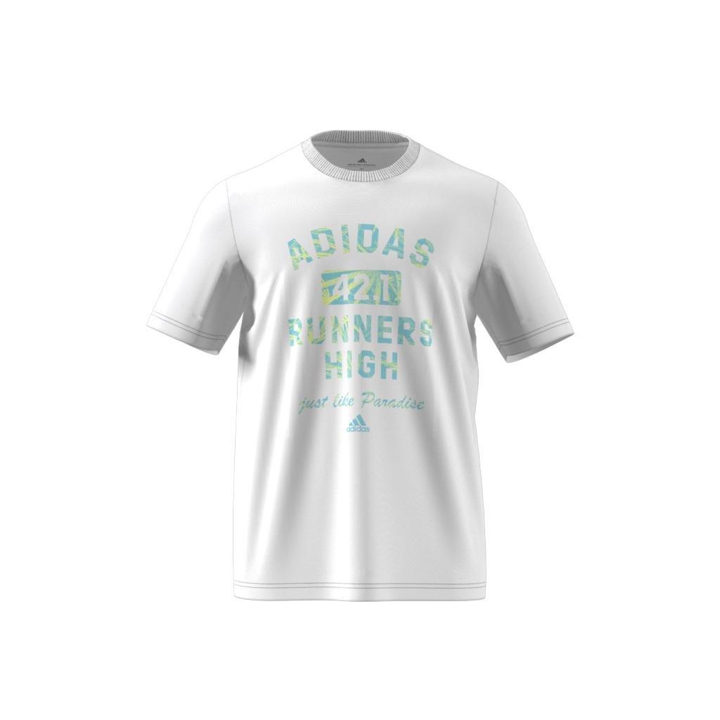 Slogan Running Graphic T-Shirt, White, , large image number 5