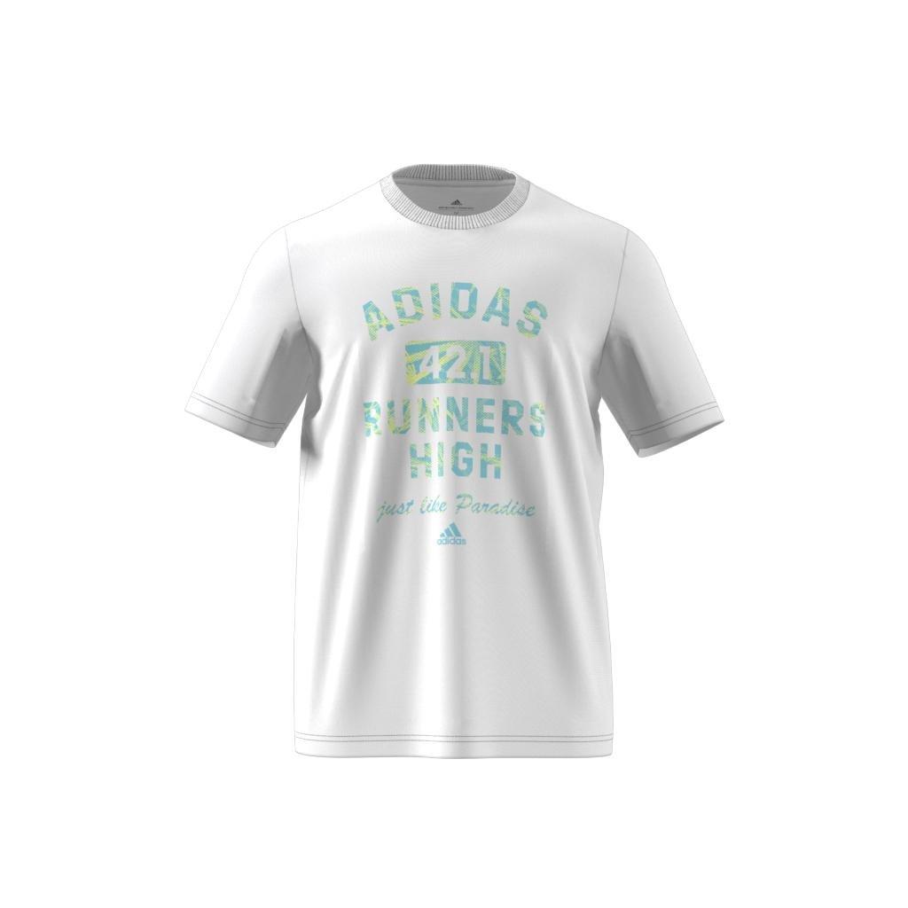 Slogan Running Graphic T-Shirt, White, A901_ONE, large image number 5