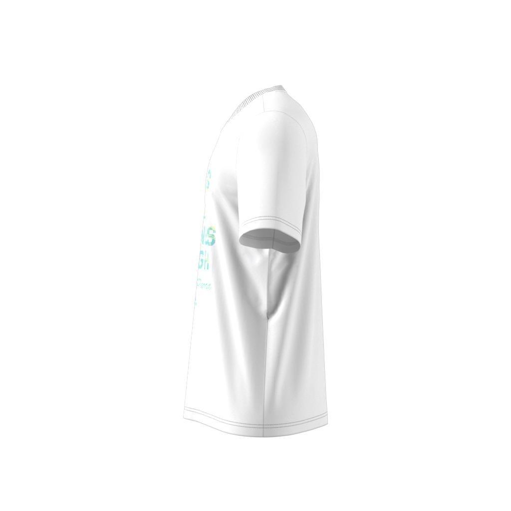 Slogan Running Graphic T-Shirt, White, , large image number 10