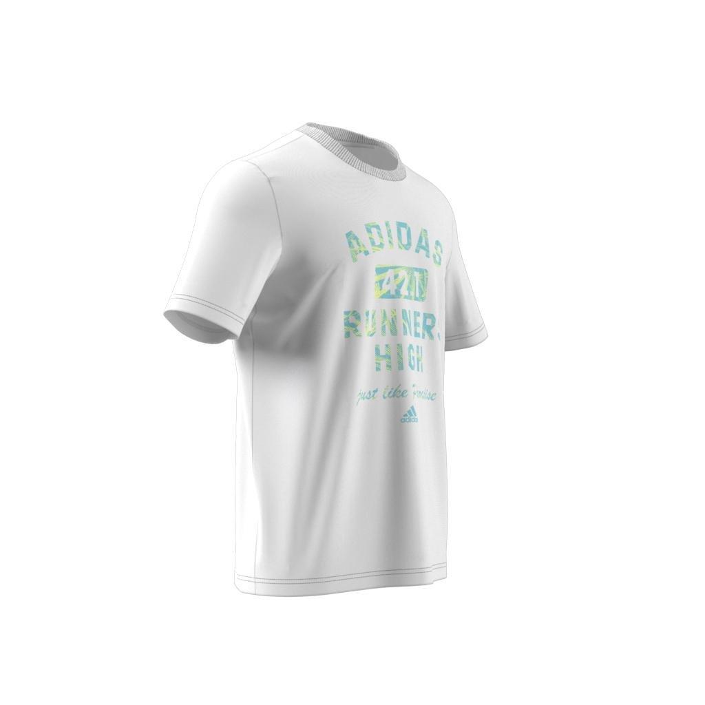 Slogan Running Graphic T-Shirt, White, , large image number 12