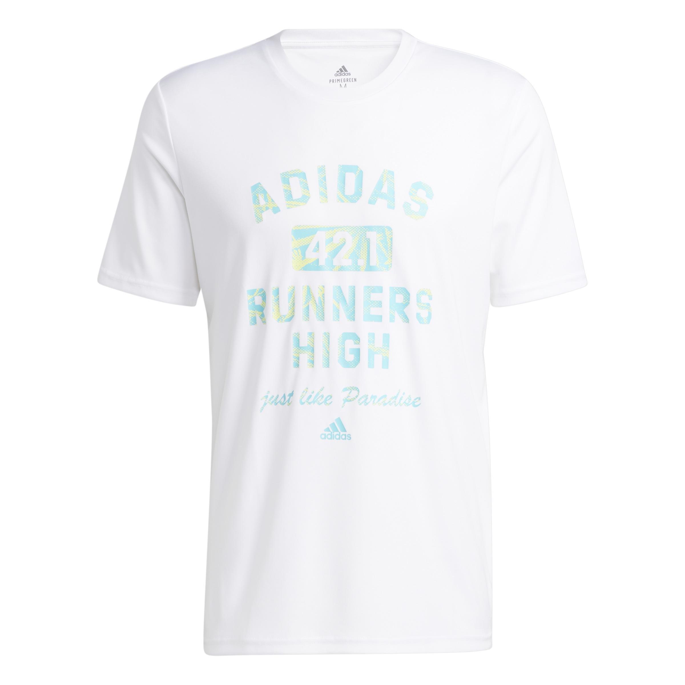 Slogan Running Graphic T-Shirt, White, , large image number 13