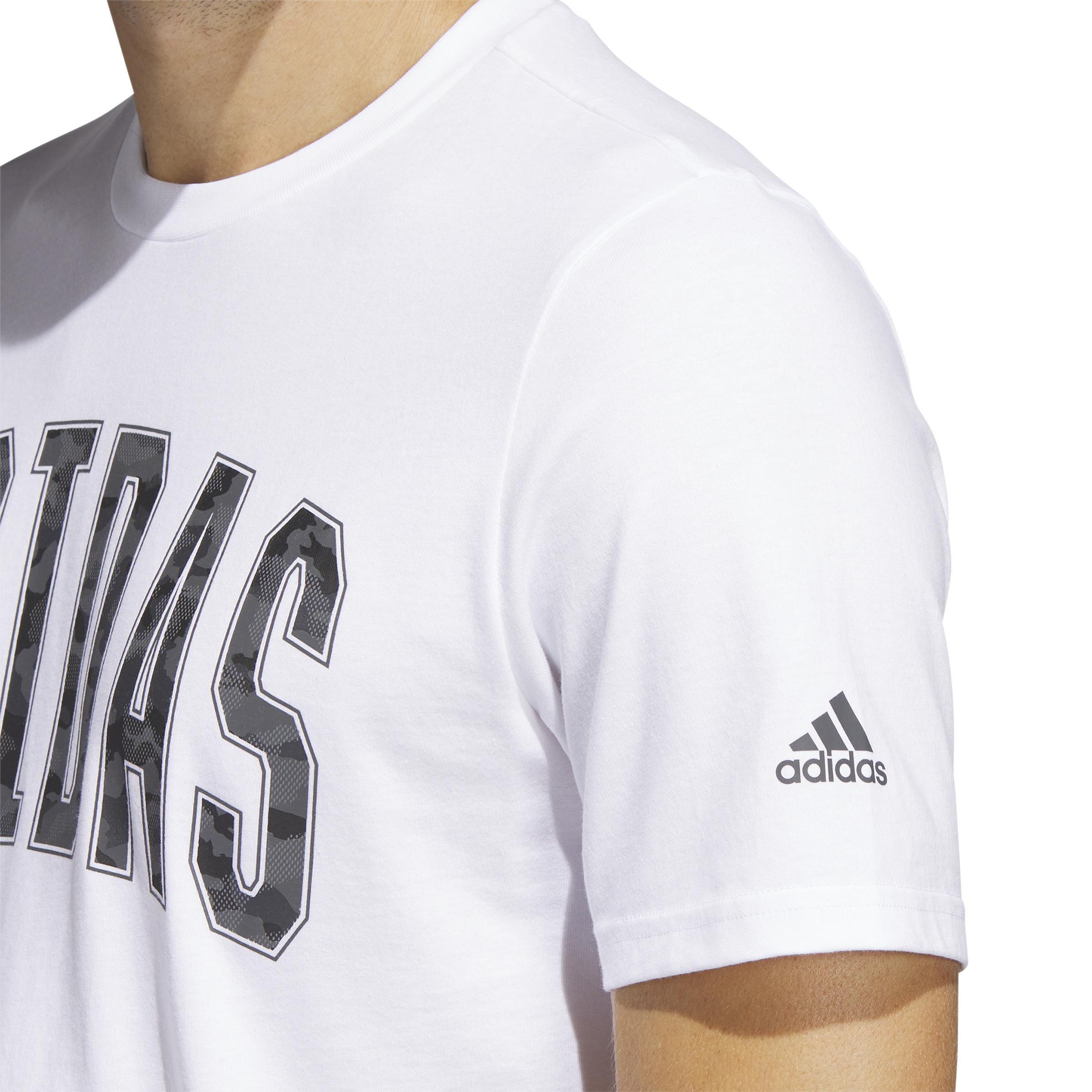 Sportswear Camo T-Shirt, White, A901_ONE, large image number 4