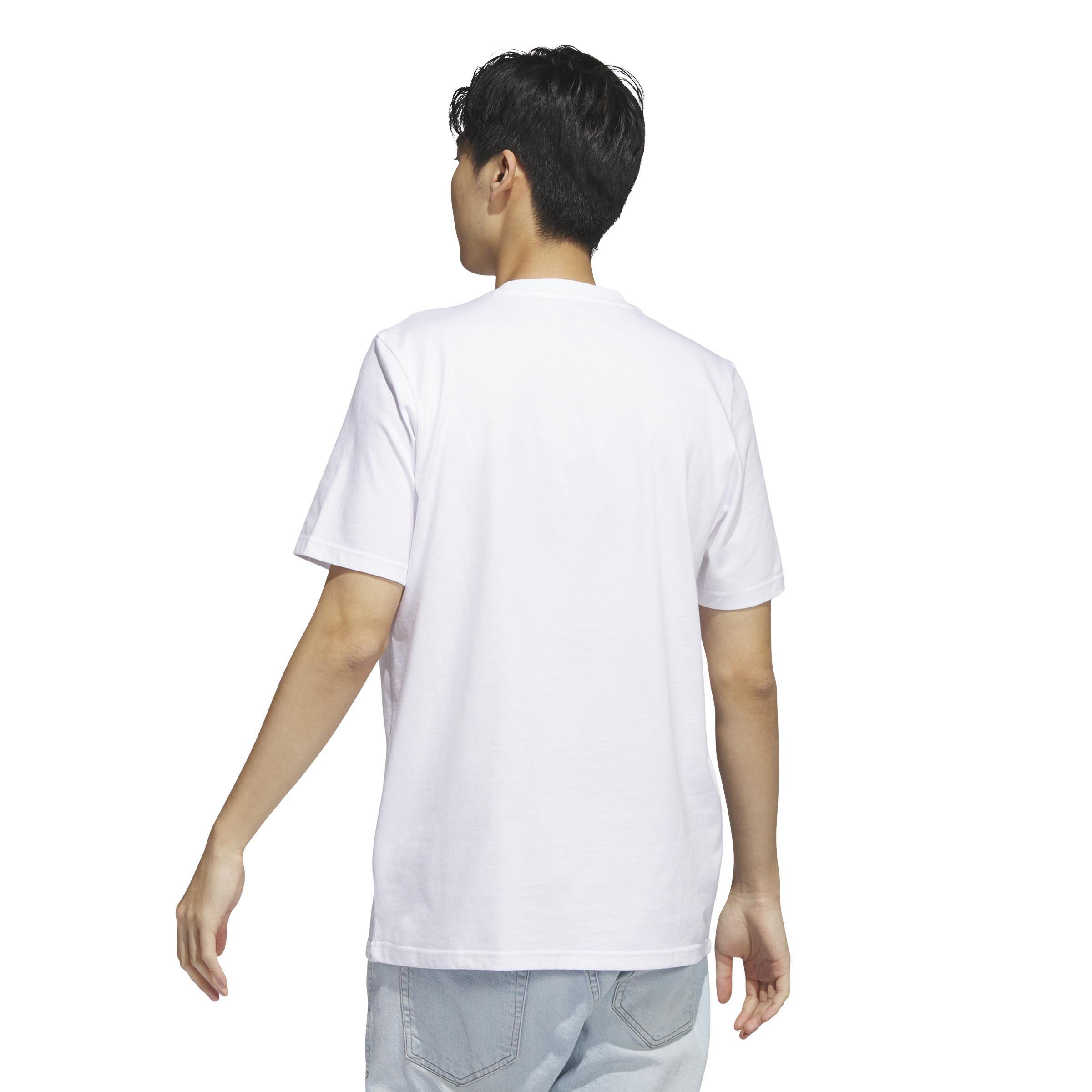 Camo Short Sleeve T-Shirt, White, A901_ONE, large image number 2