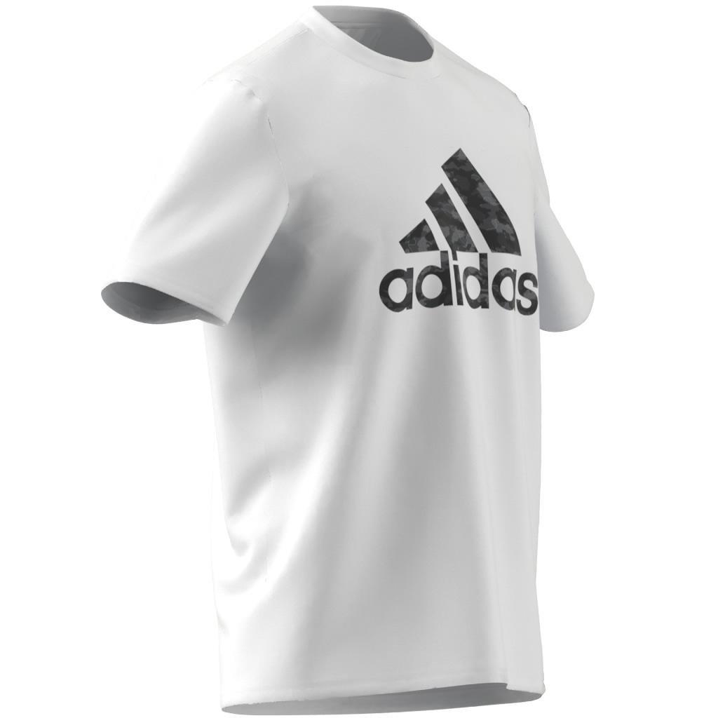 Camo Short Sleeve T-Shirt, White, A901_ONE, large image number 10