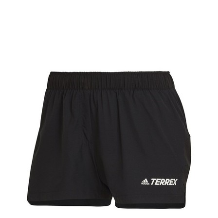 Women Terrex Trail Running Shorts, Black, A901_ONE, large image number 0