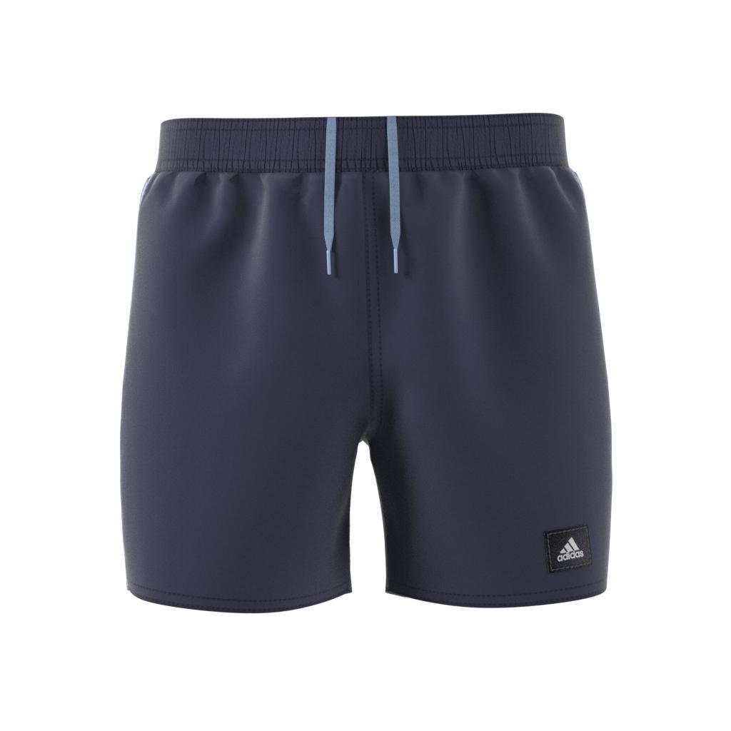 Kids 3-Stripes Swim Shorts, Blue, A901_ONE, large image number 5