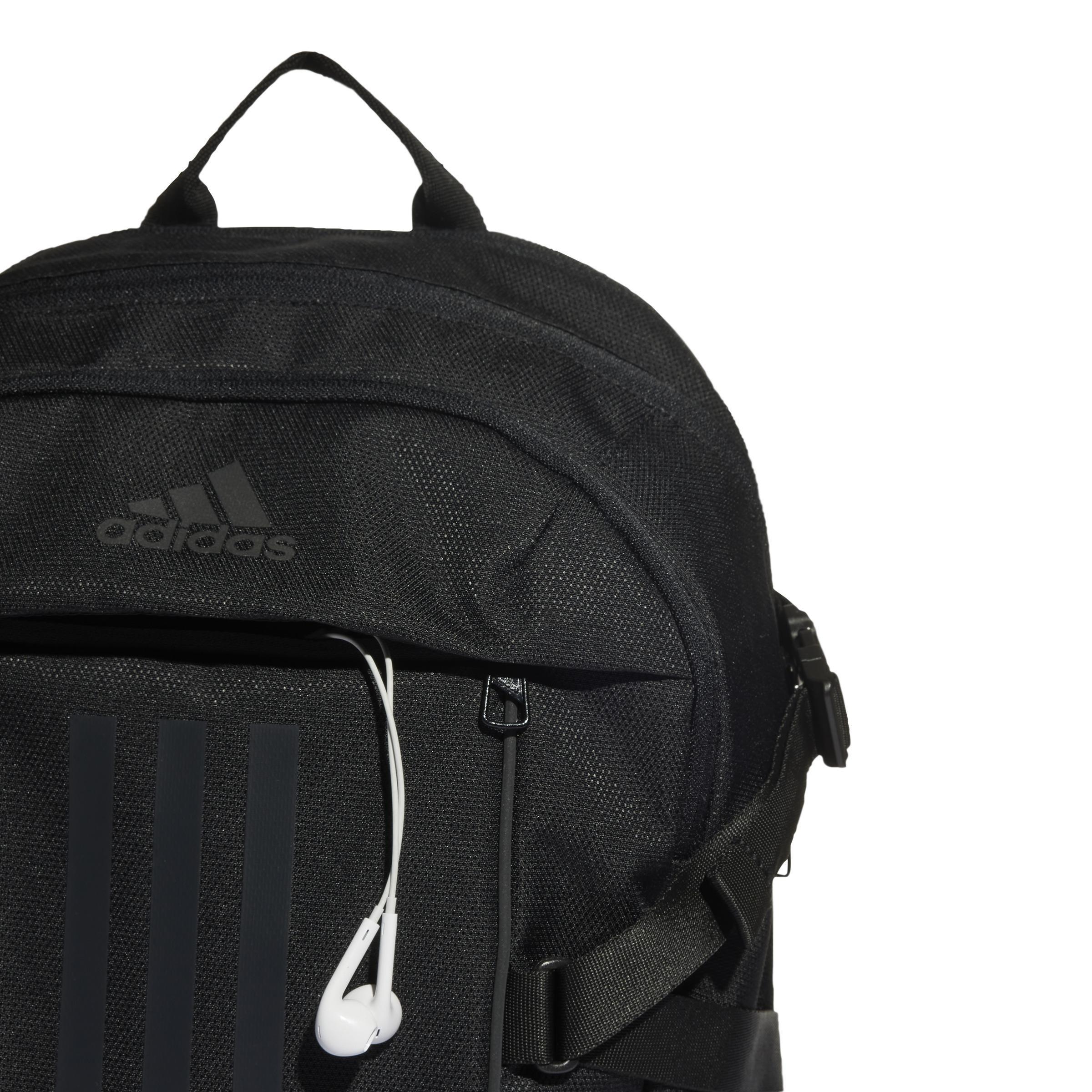 Unisex Power ID Backpack, Black, A901_ONE, large image number 3