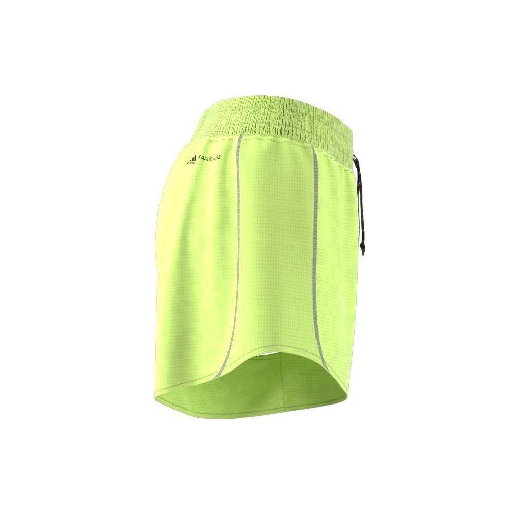 Karlie Kloss X Running Graphic Shorts, Yellow, , large image number 9