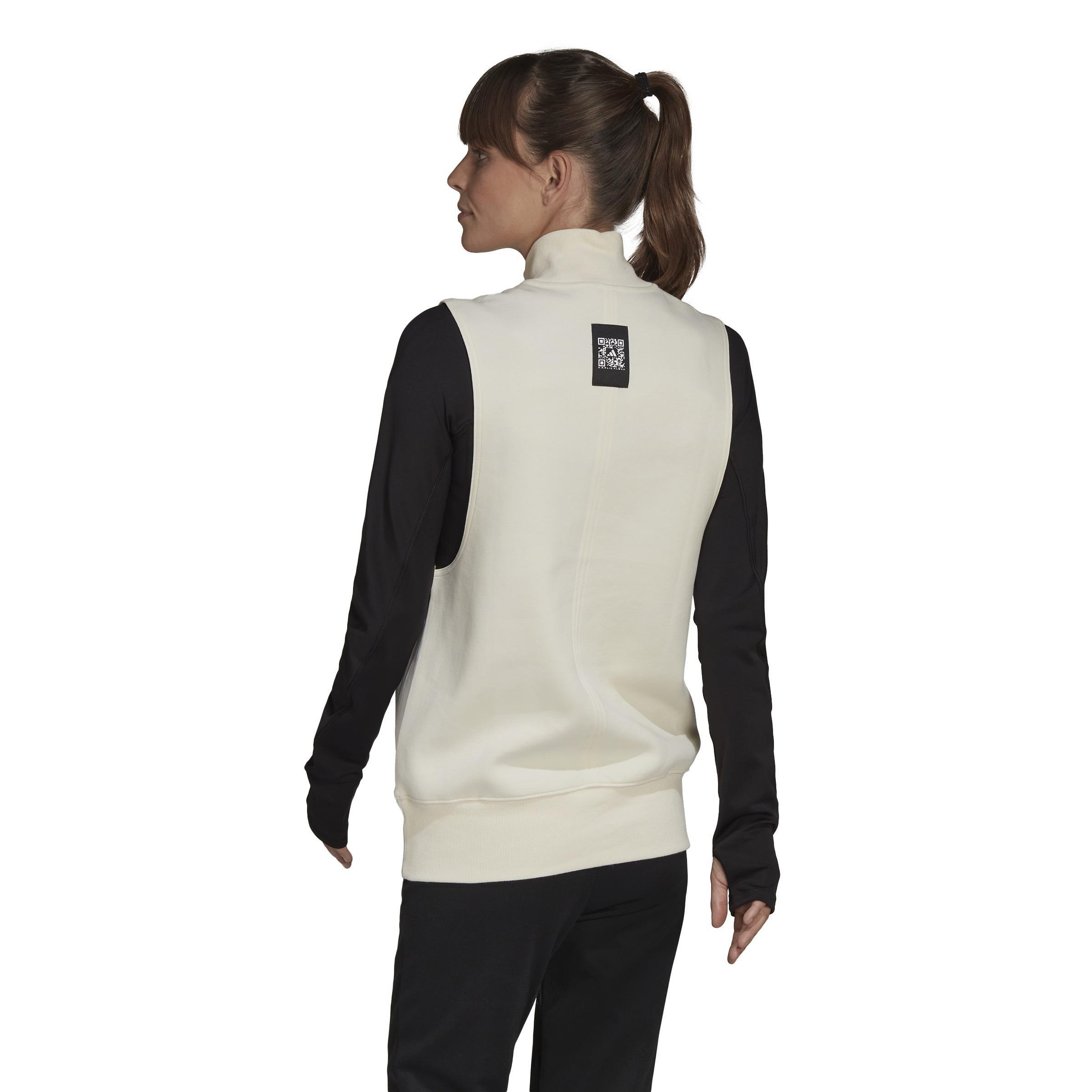 adidas x Karlie Kloss Oversize Vest, White, , large image number 3