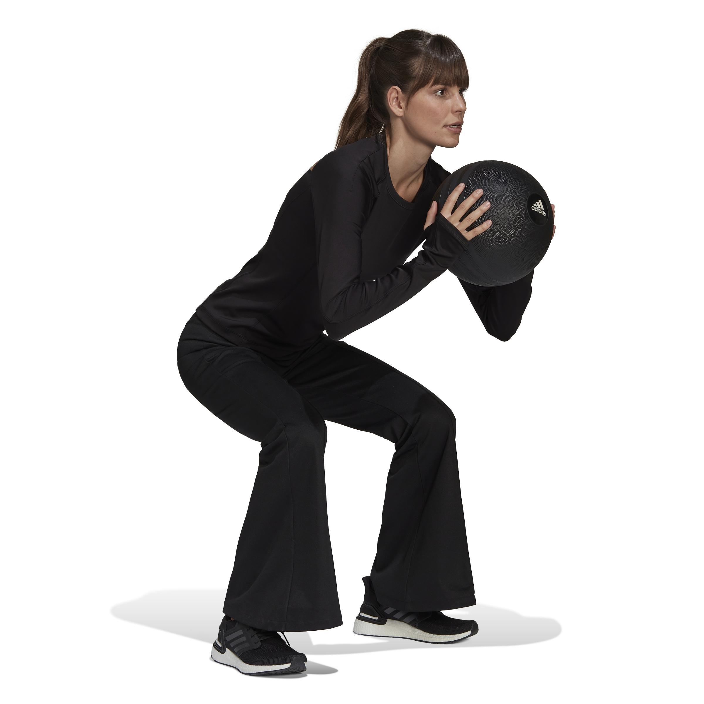 adidas x Karlie Kloss Flared Joggers, Black, , large image number 16