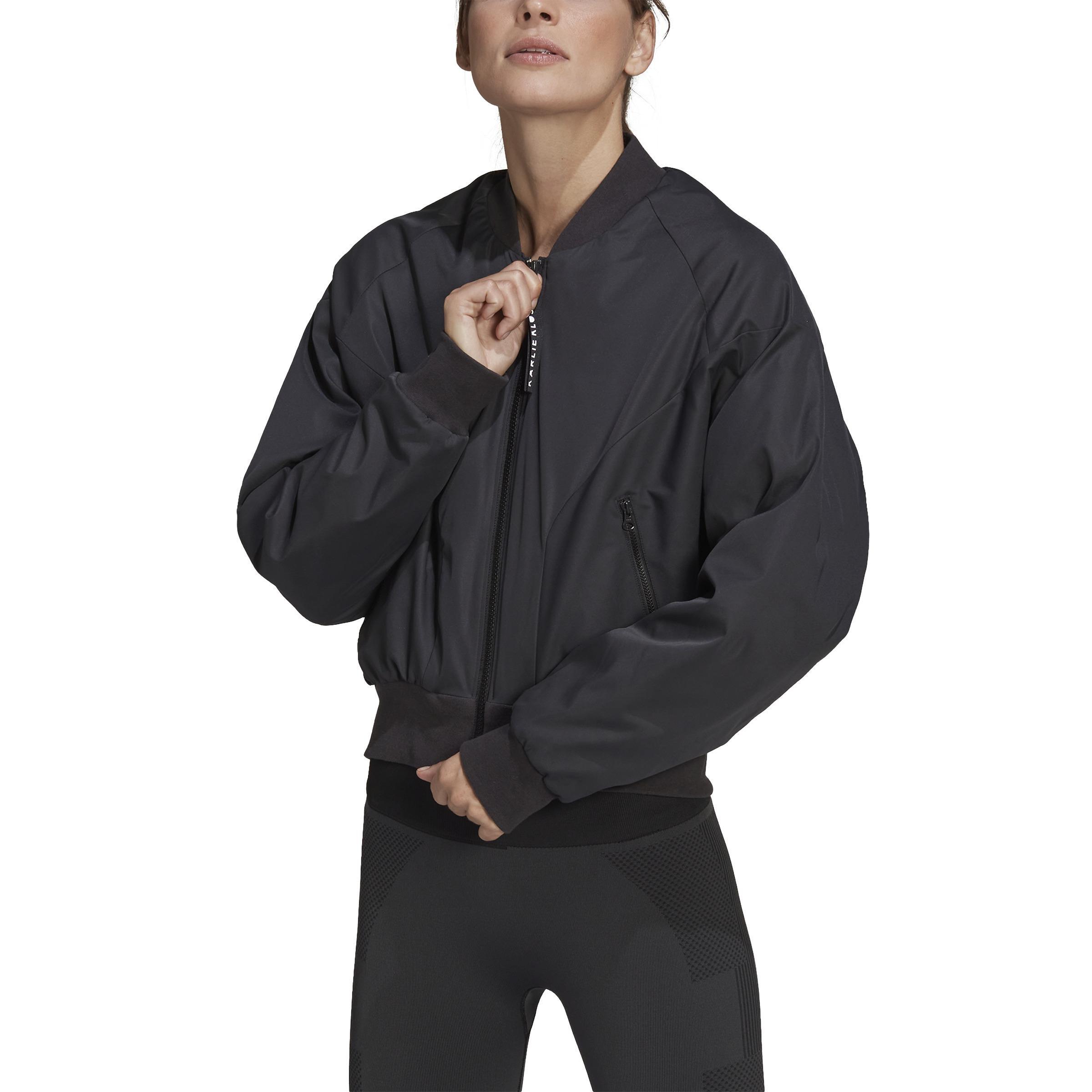 Karlie Kloss Bomber Jacket, Black, A901_ONE, large image number 0