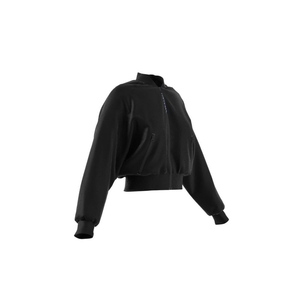 Karlie Kloss Bomber Jacket, Black, A901_ONE, large image number 6