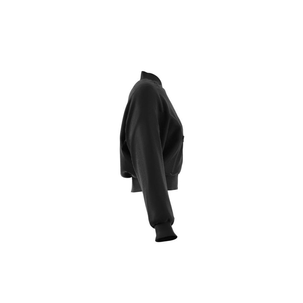 Karlie Kloss Bomber Jacket, Black, A901_ONE, large image number 9