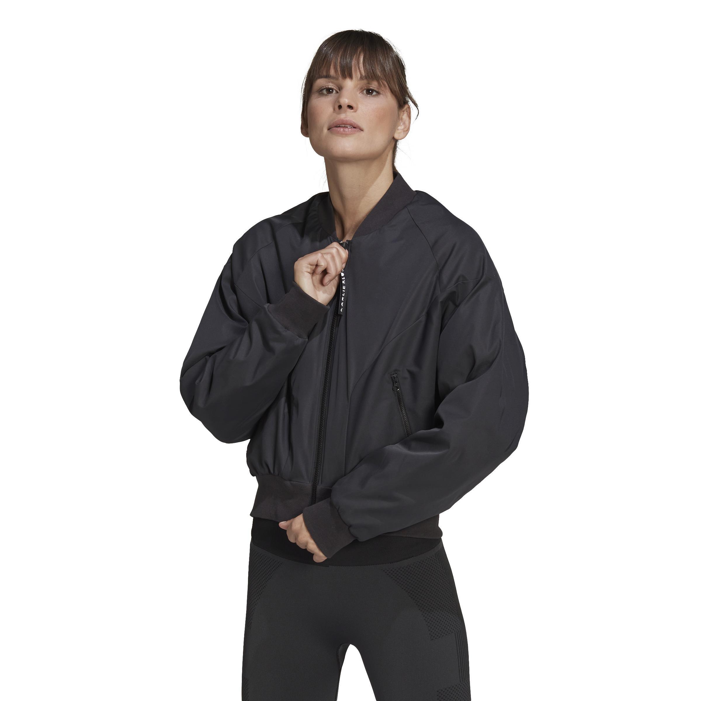 Karlie Kloss Bomber Jacket, Black, A901_ONE, large image number 15