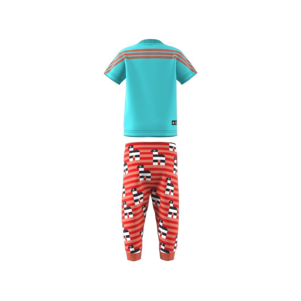 Unisex Kids Classic Lego Tee And Pant Set, Blue, A901_ONE, large image number 4