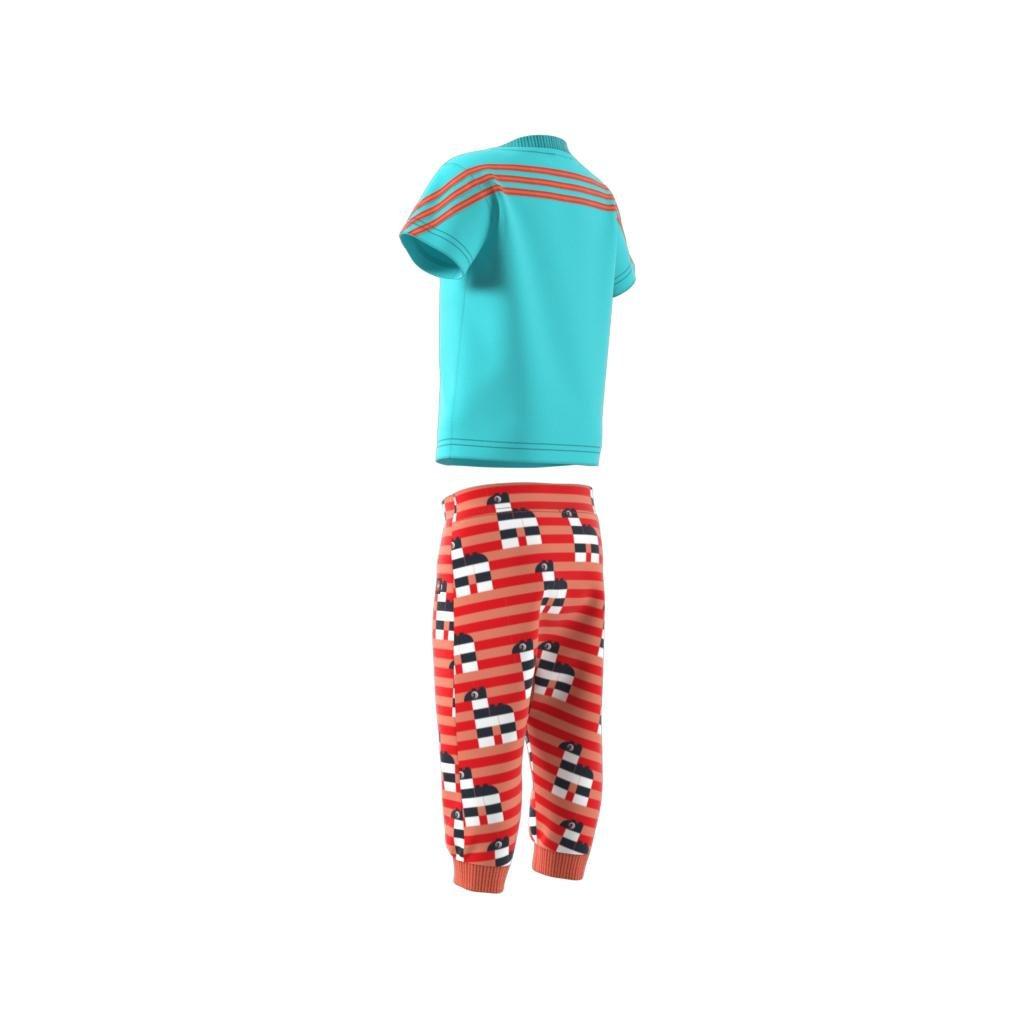 Unisex Kids Classic Lego Tee And Pant Set, Blue, A901_ONE, large image number 5