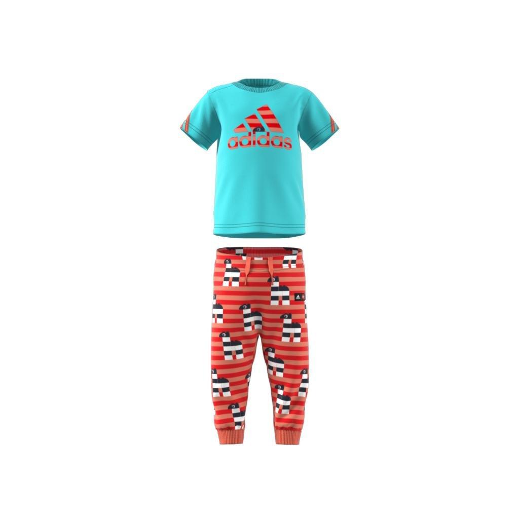 Unisex Kids Classic Lego Tee And Pant Set, Blue, A901_ONE, large image number 8