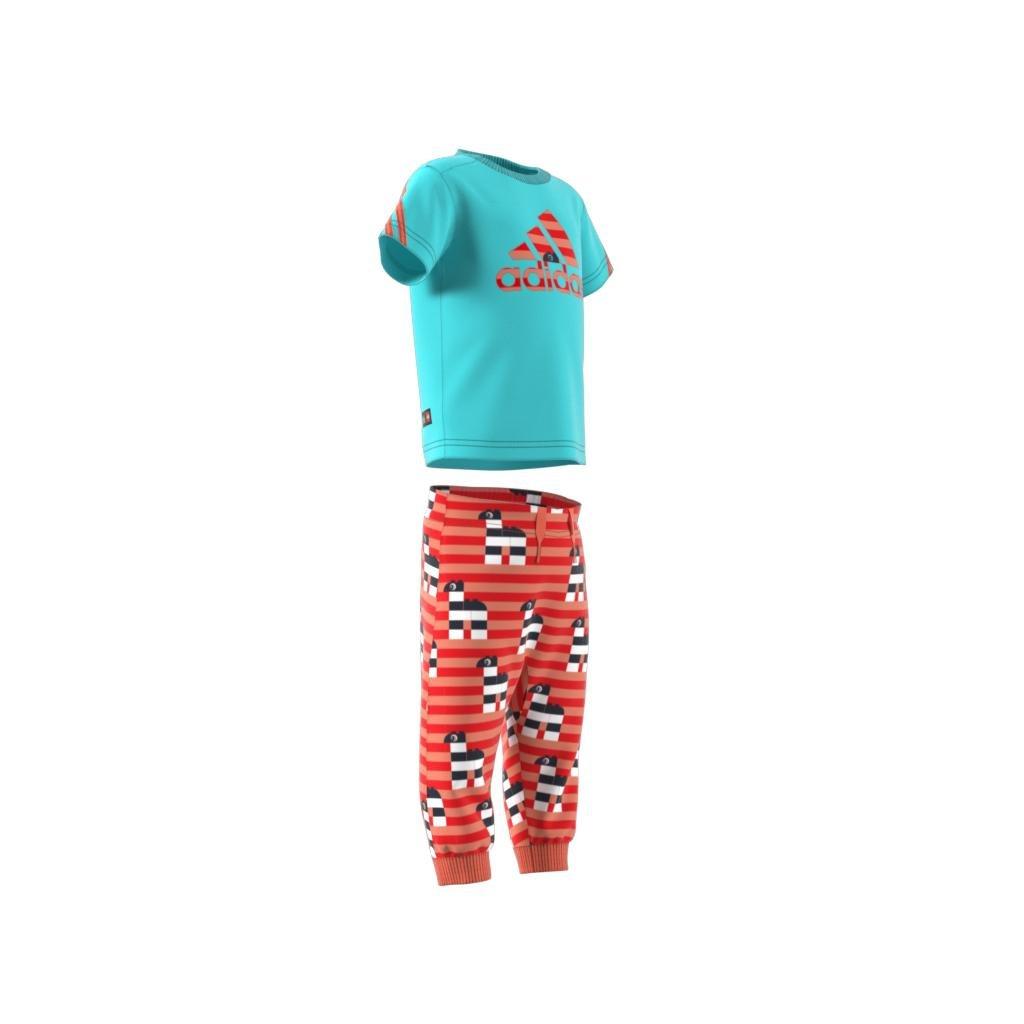Unisex Kids Classic Lego Tee And Pant Set, Blue, A901_ONE, large image number 11