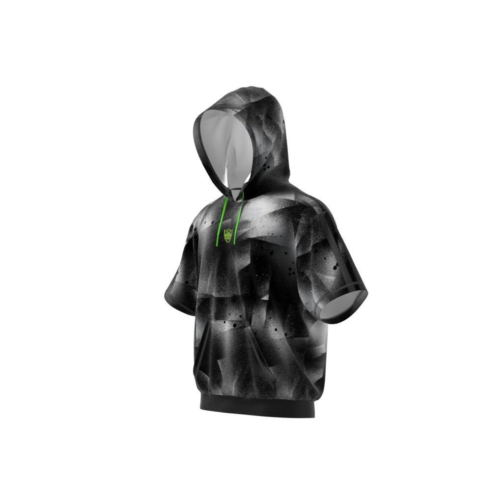 Donovan Mitchell Shooter Hooded Sweatshirt, Black, , large image number 9