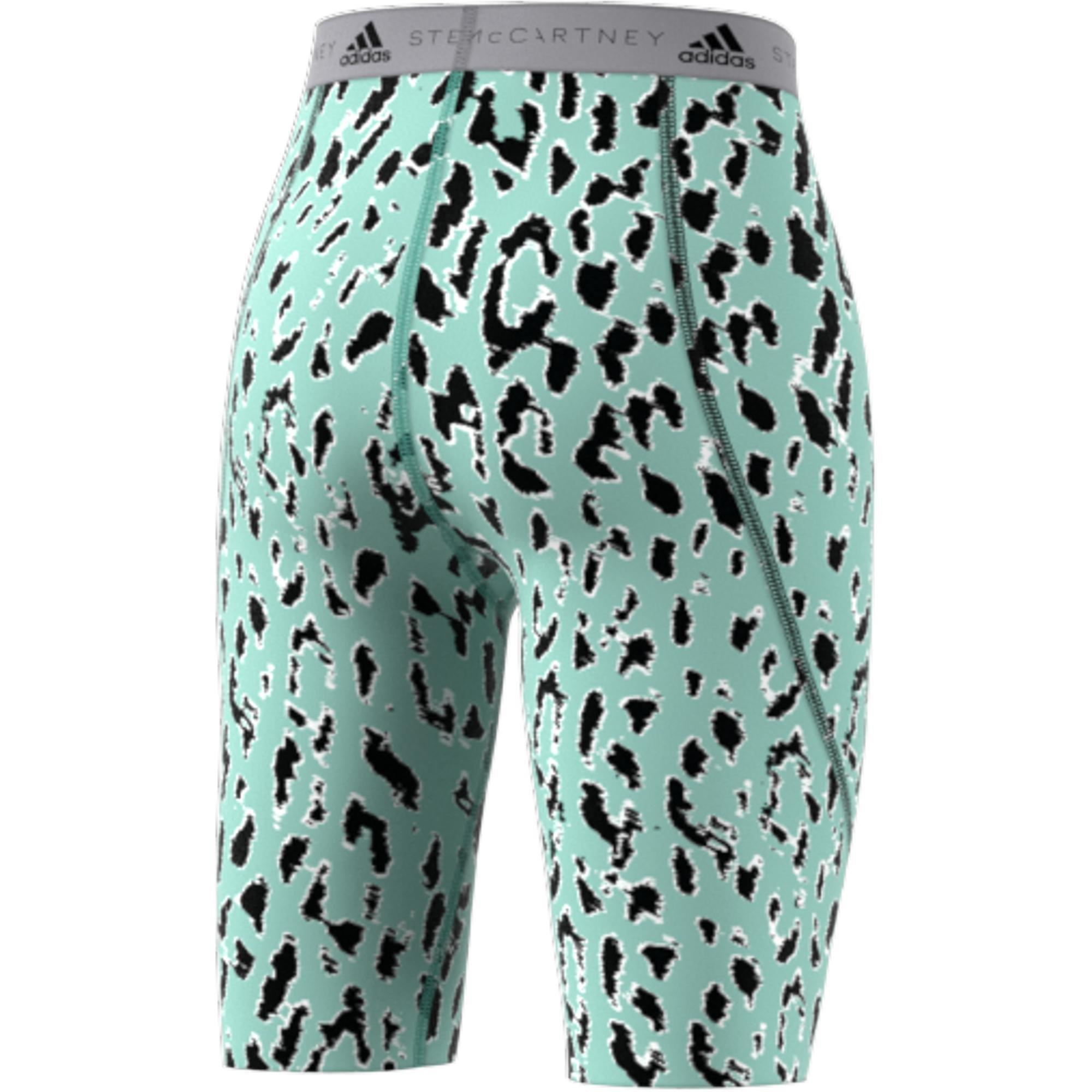 By Stella Mccartney Truepurpose Training Printed Cycling Tights, Green, A901_ONE, large image number 5