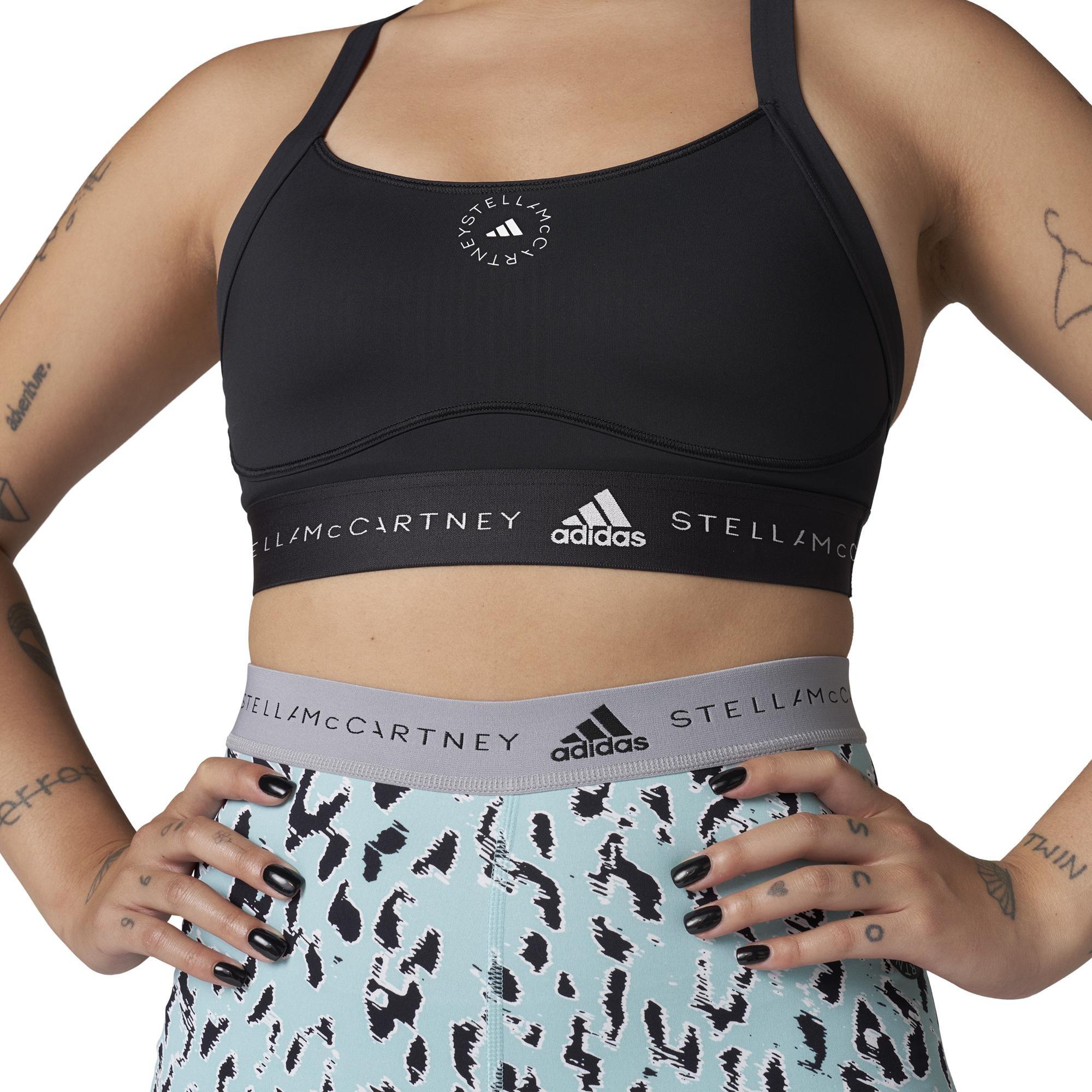 By Stella Mccartney Truepurpose Training Printed Cycling Tights, Green, , large image number 8
